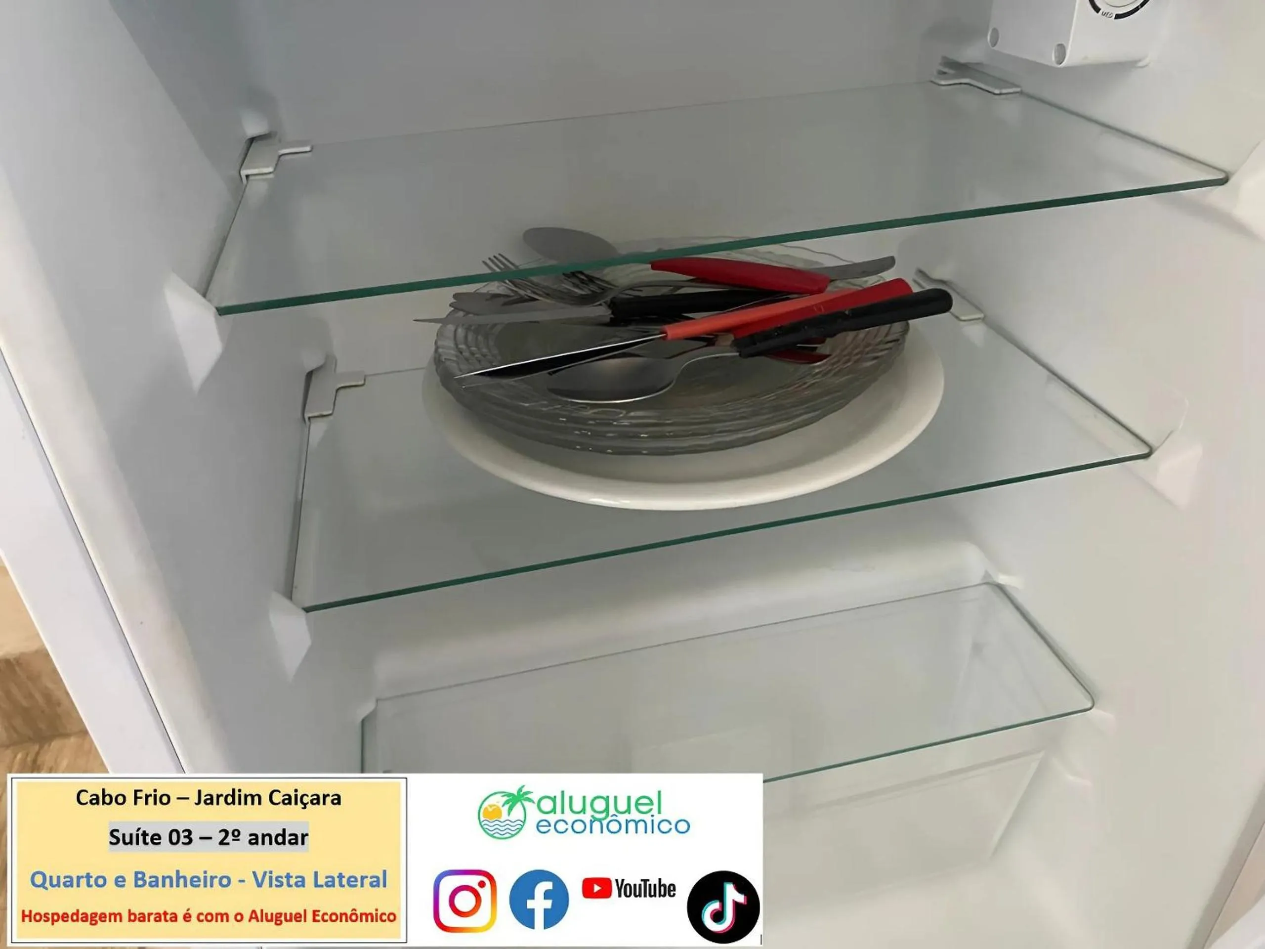 Bedroom in Cabo Frio - Jardim Caiçara - Aluguel Econômico