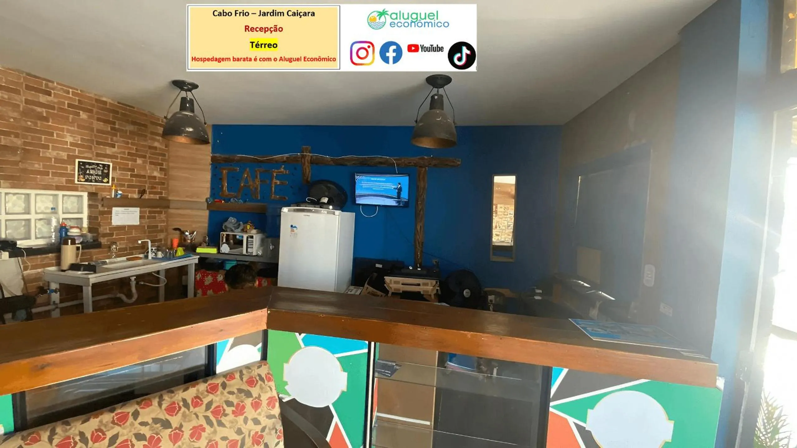 Lobby or reception in Cabo Frio - Jardim Caiçara - Aluguel Econômico