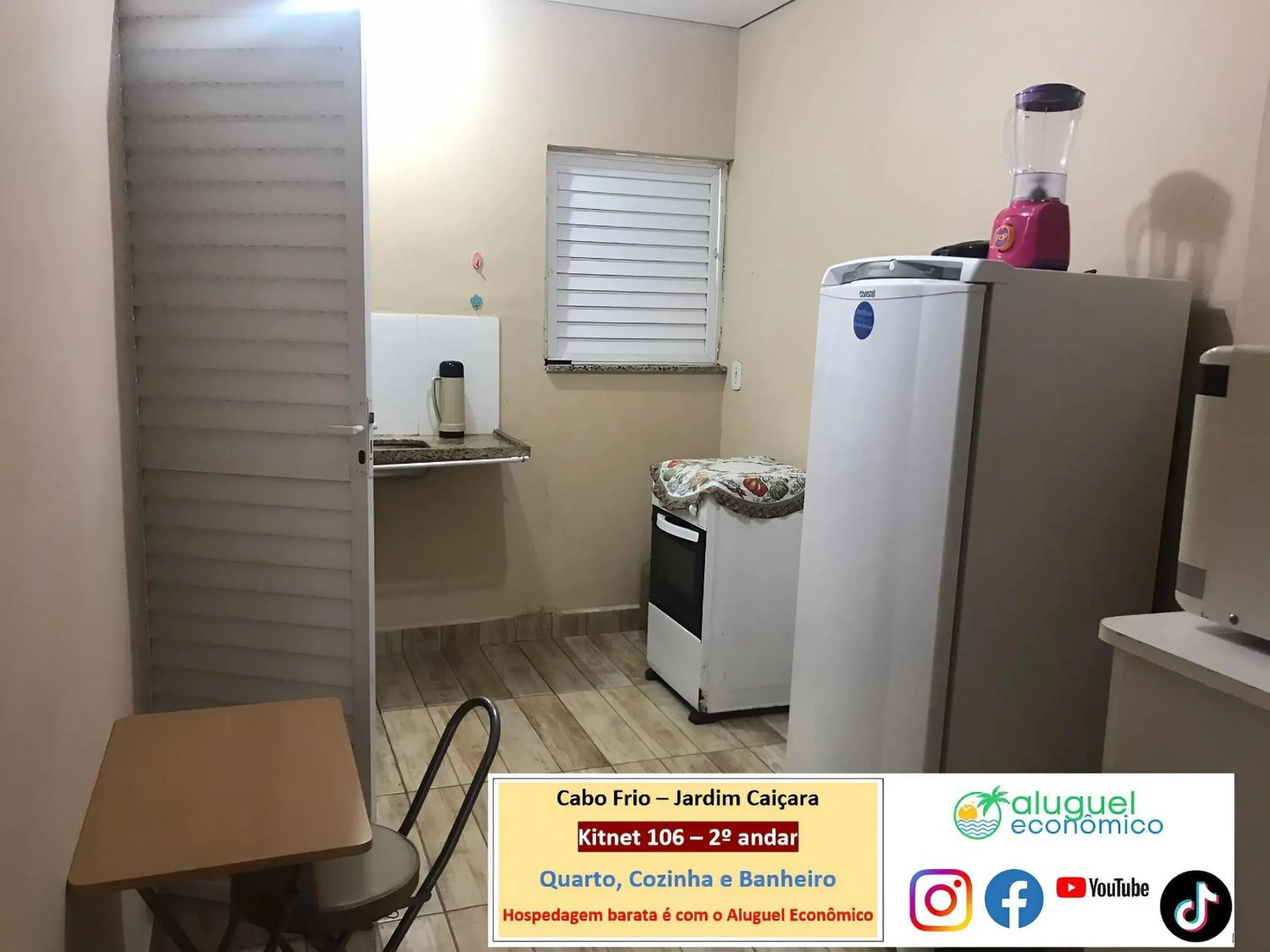 Kitchen or kitchenette in Cabo Frio - Jardim Caiçara - Aluguel Econômico