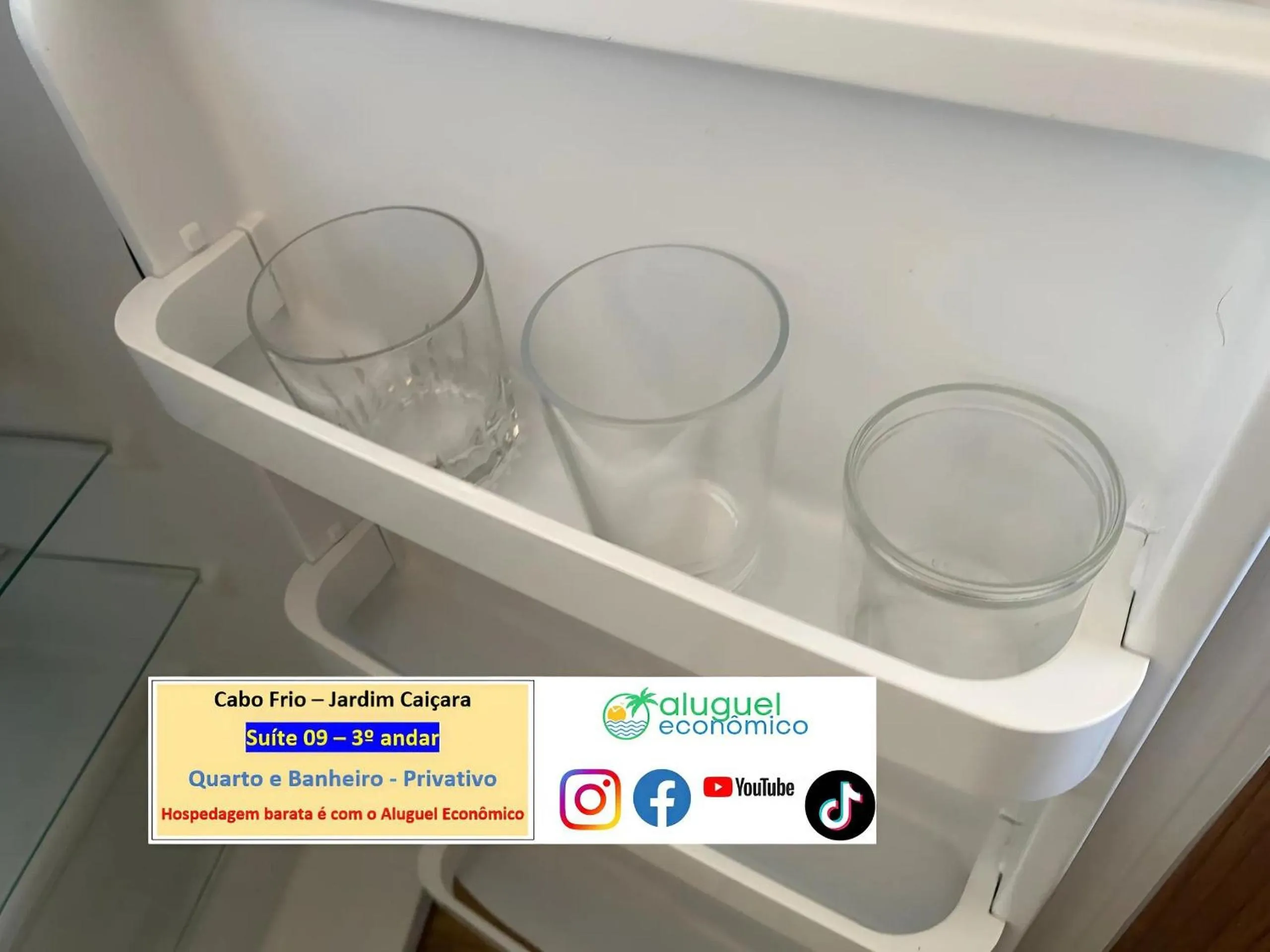 Bedroom in Cabo Frio - Jardim Caiçara - Aluguel Econômico