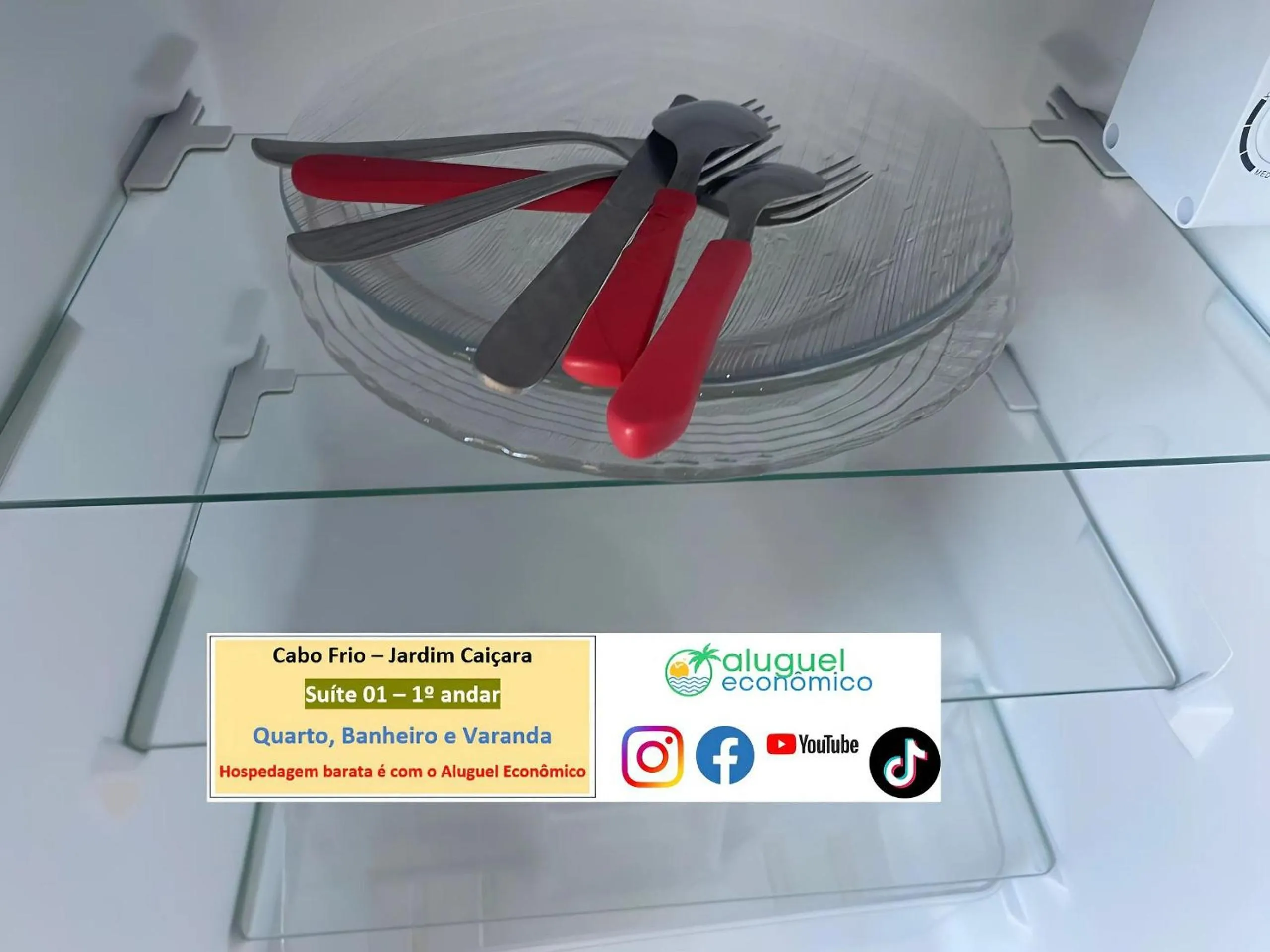 Bedroom in Cabo Frio - Jardim Caiçara - Aluguel Econômico