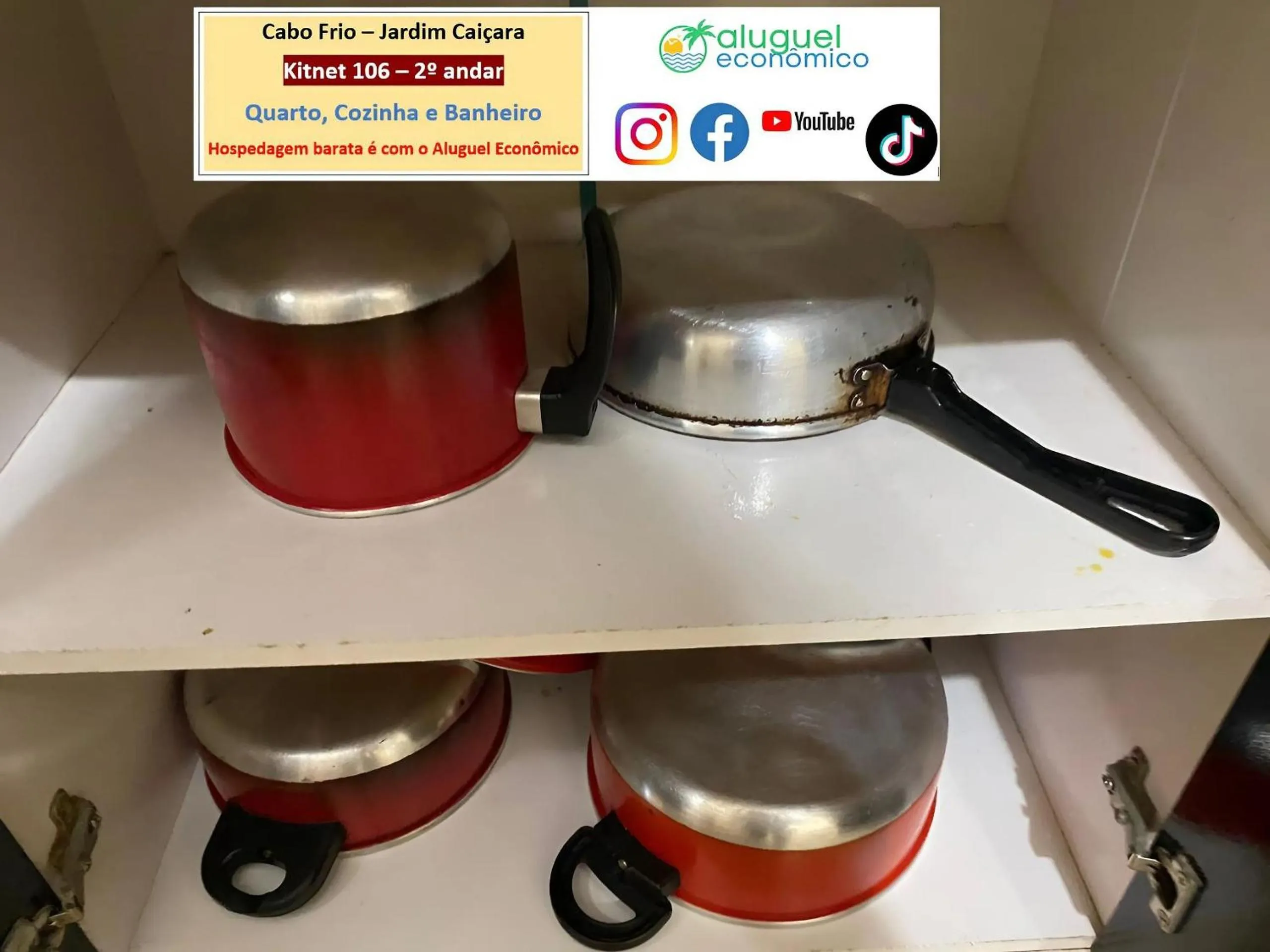 Kitchen or kitchenette in Cabo Frio - Jardim Caiçara - Aluguel Econômico