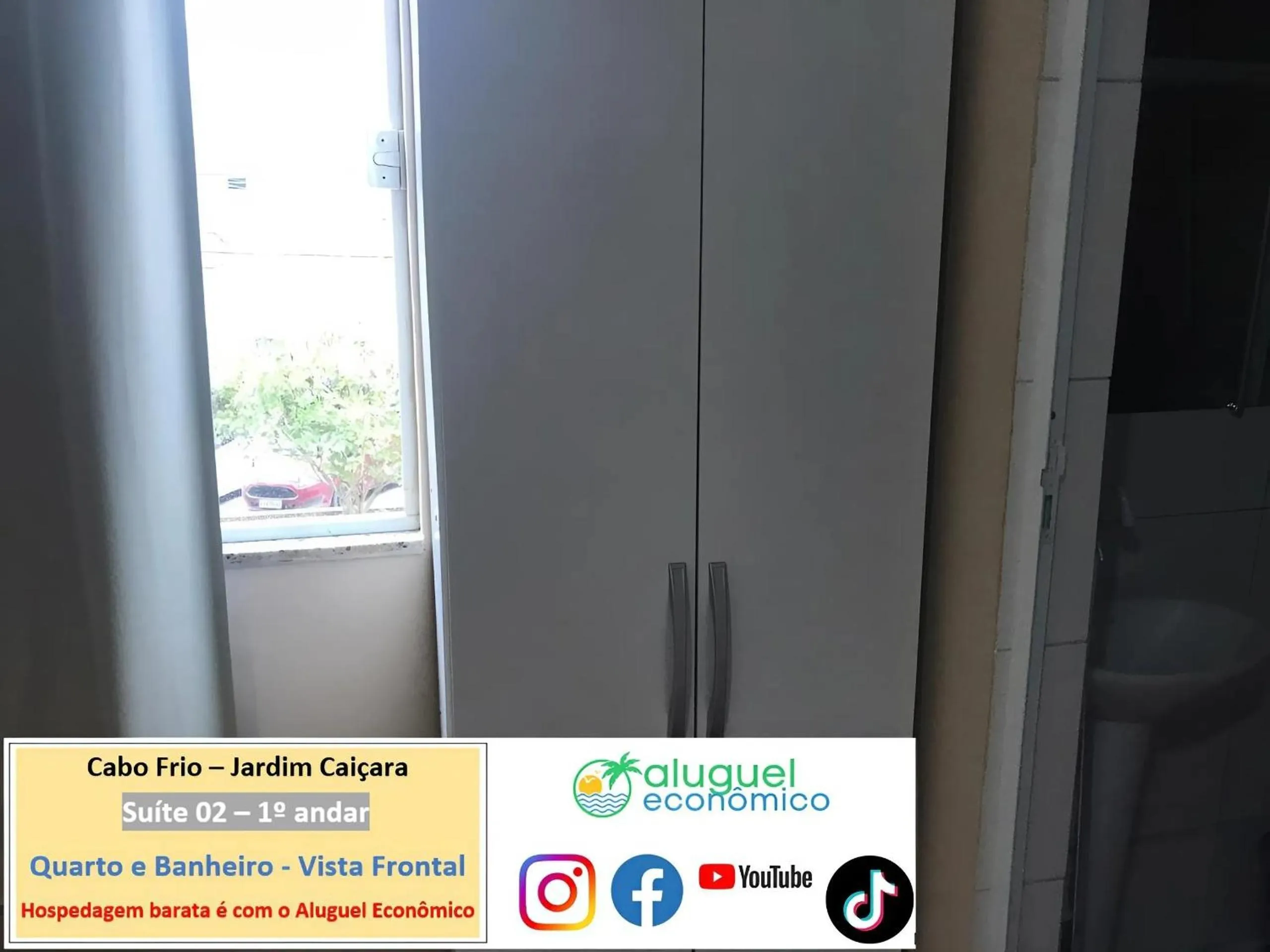 Bedroom in Cabo Frio - Jardim Caiçara - Aluguel Econômico