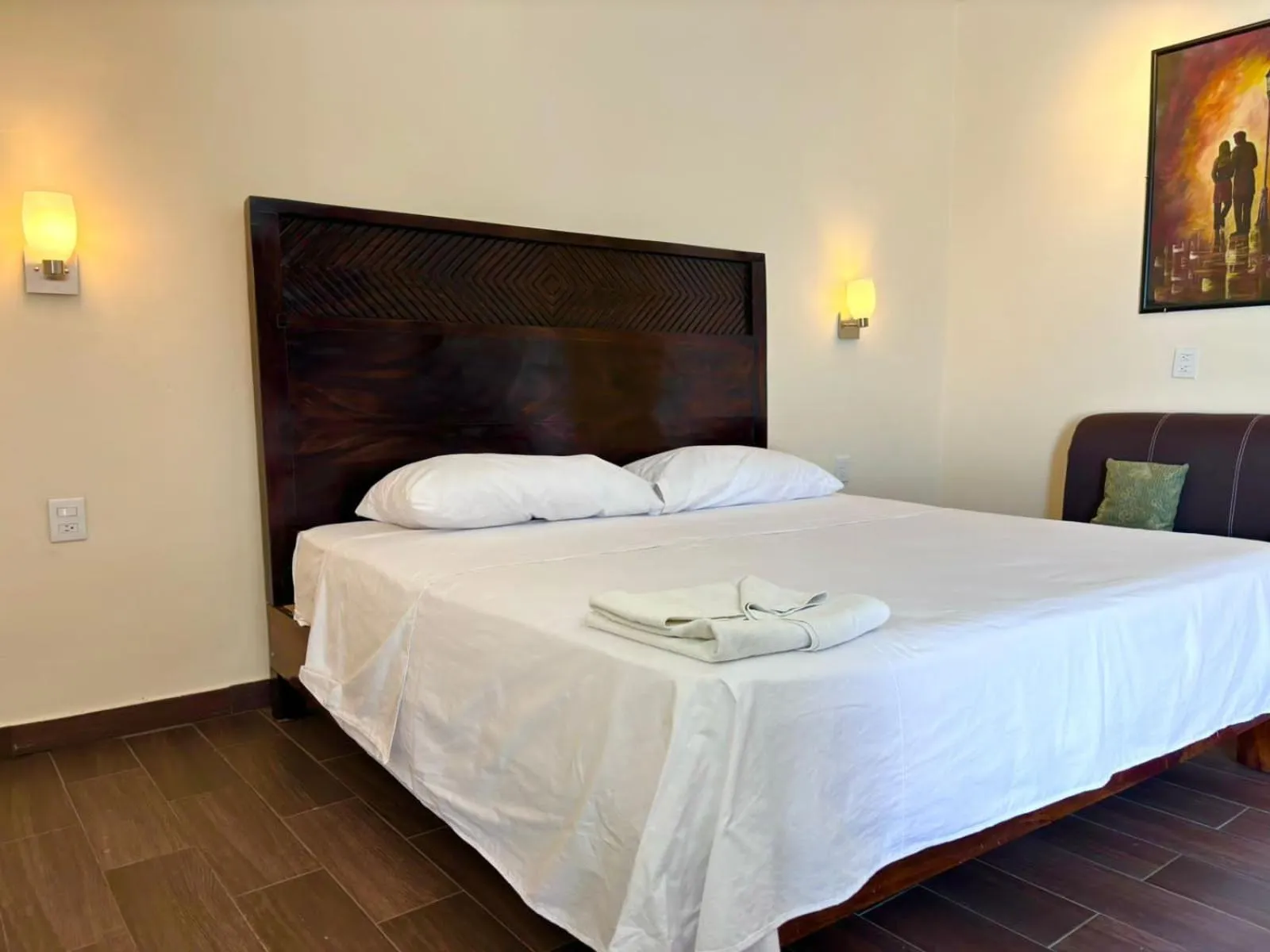 Bed in HOTEL MARIA EUGENIA