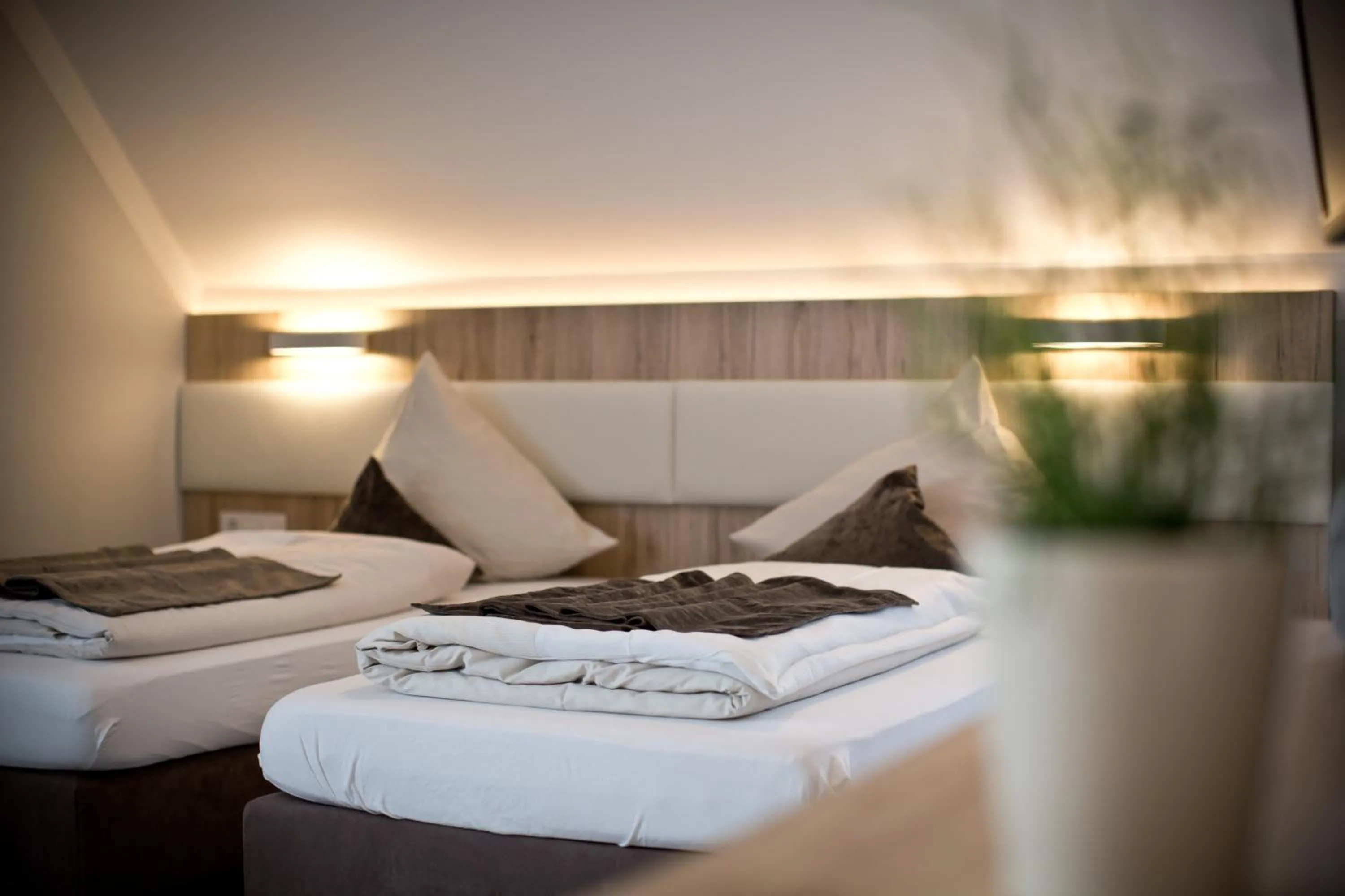 Bed in Amtsstüble Hotel & Restaurant