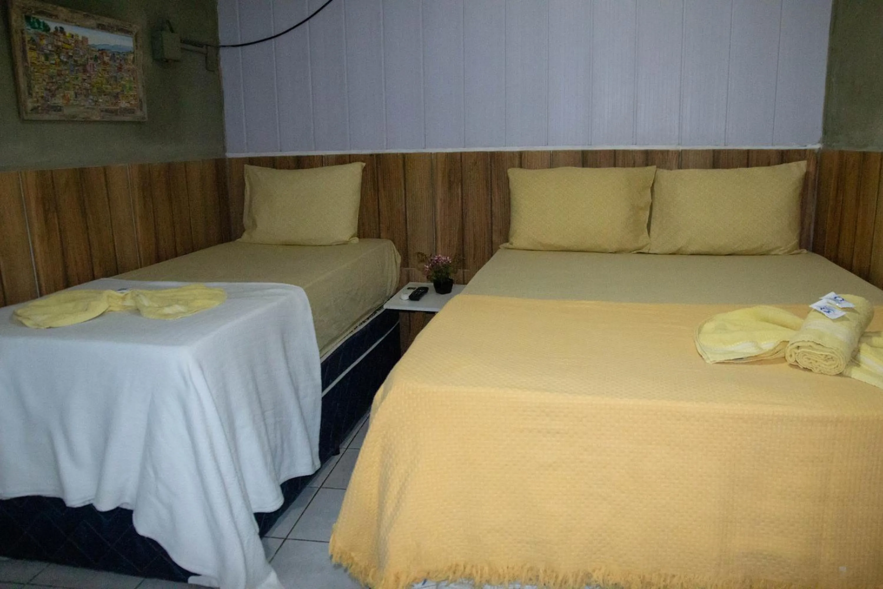 Bed in Casa Aeroporto Pousada