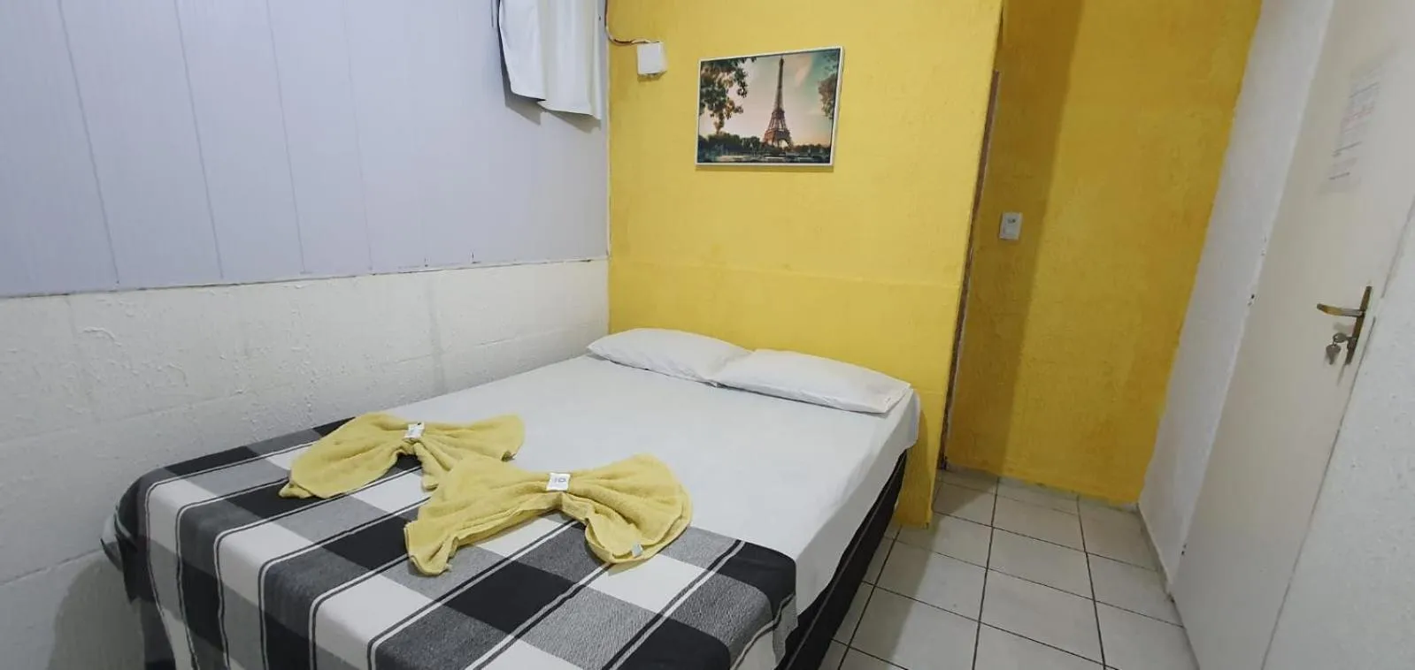 Bed in Casa Aeroporto Pousada