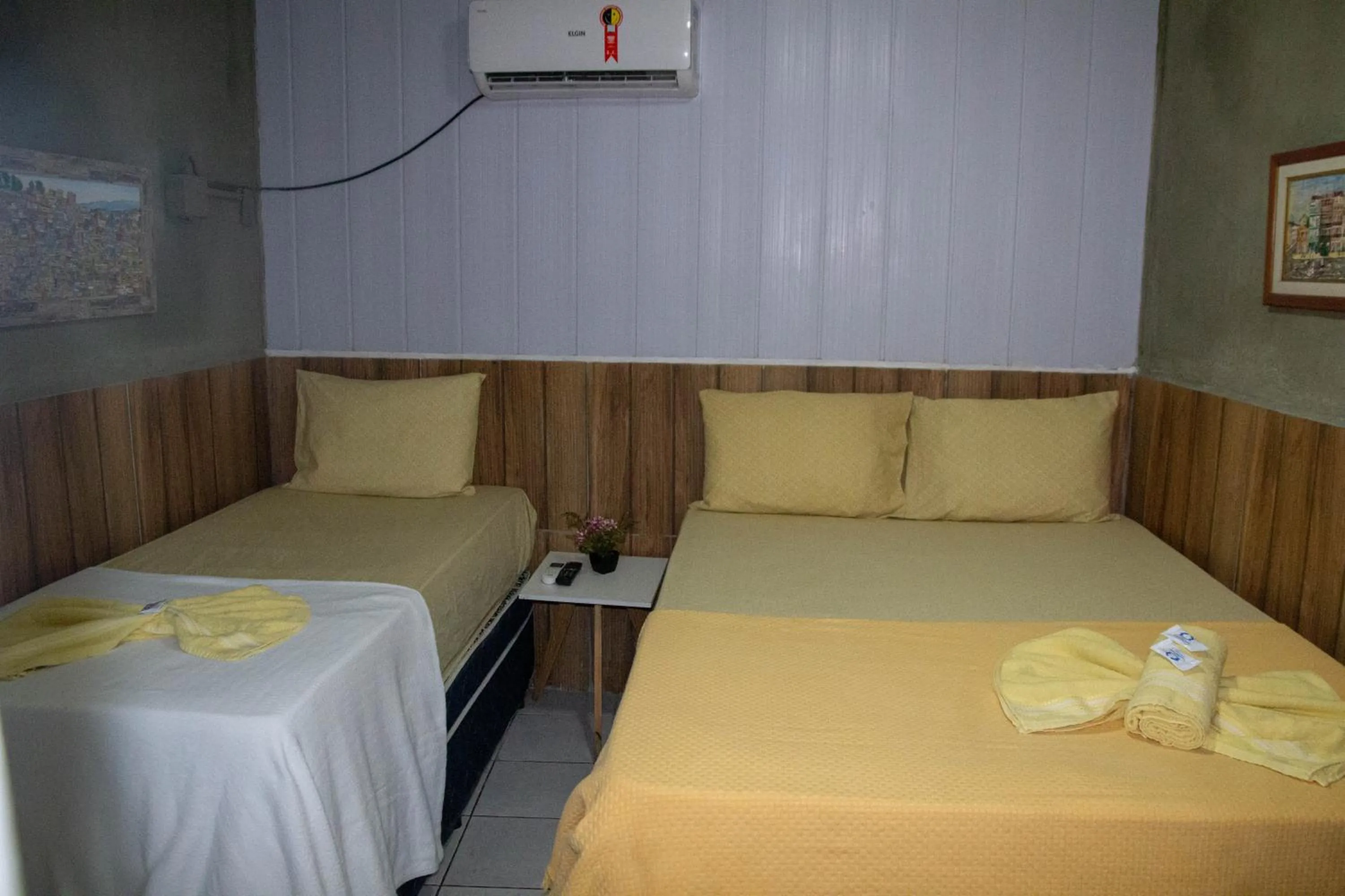 Bed in Casa Aeroporto Pousada