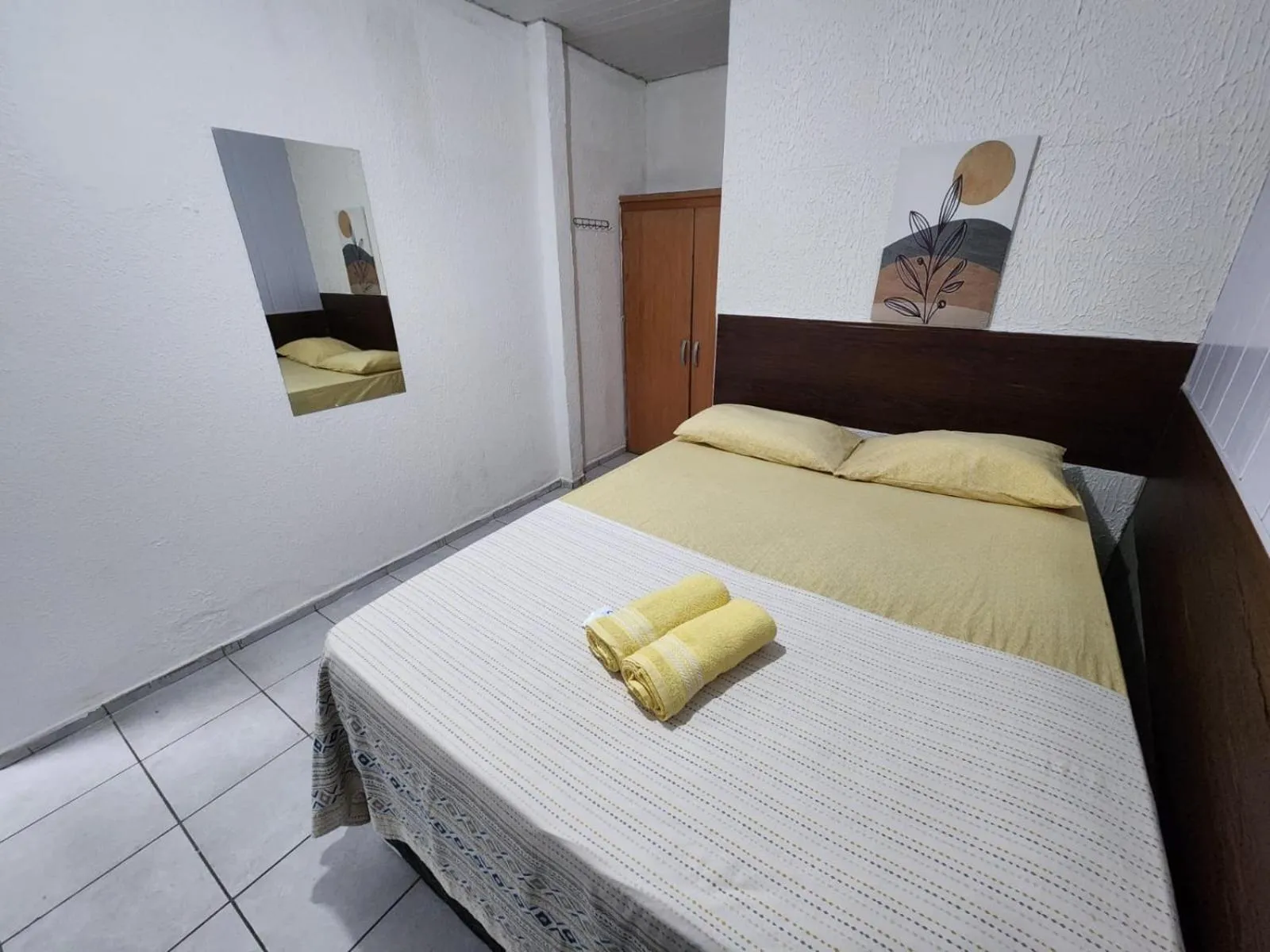 Bed in Casa Aeroporto Pousada