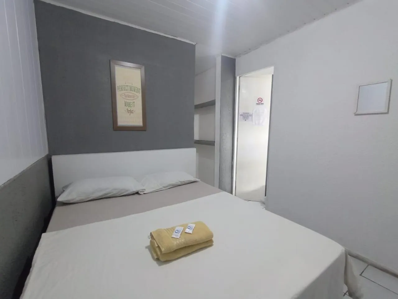 Bed in Casa Aeroporto Pousada