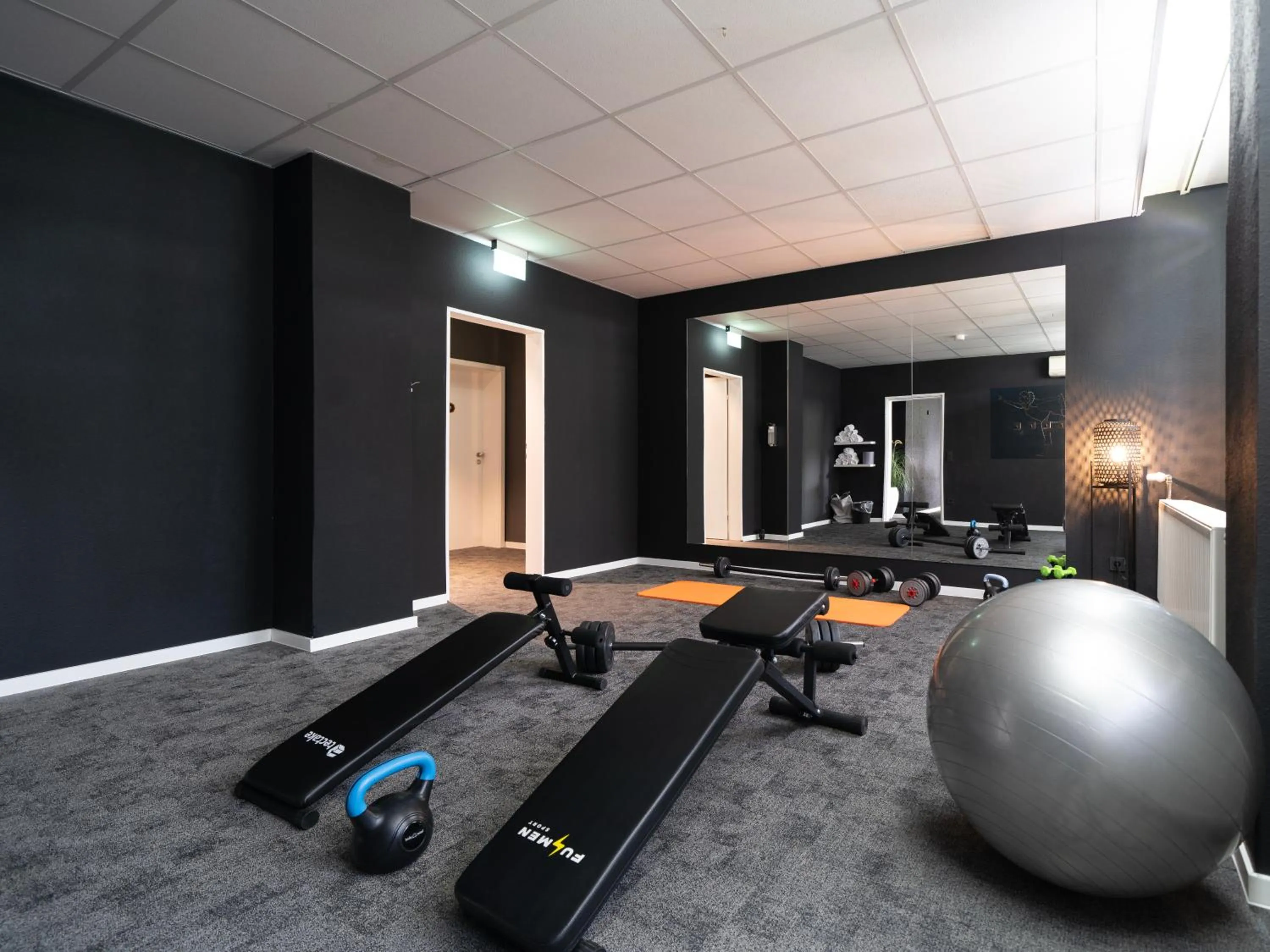 Fitness centre/facilities in JustStay Mülheim Hotel & Apartments