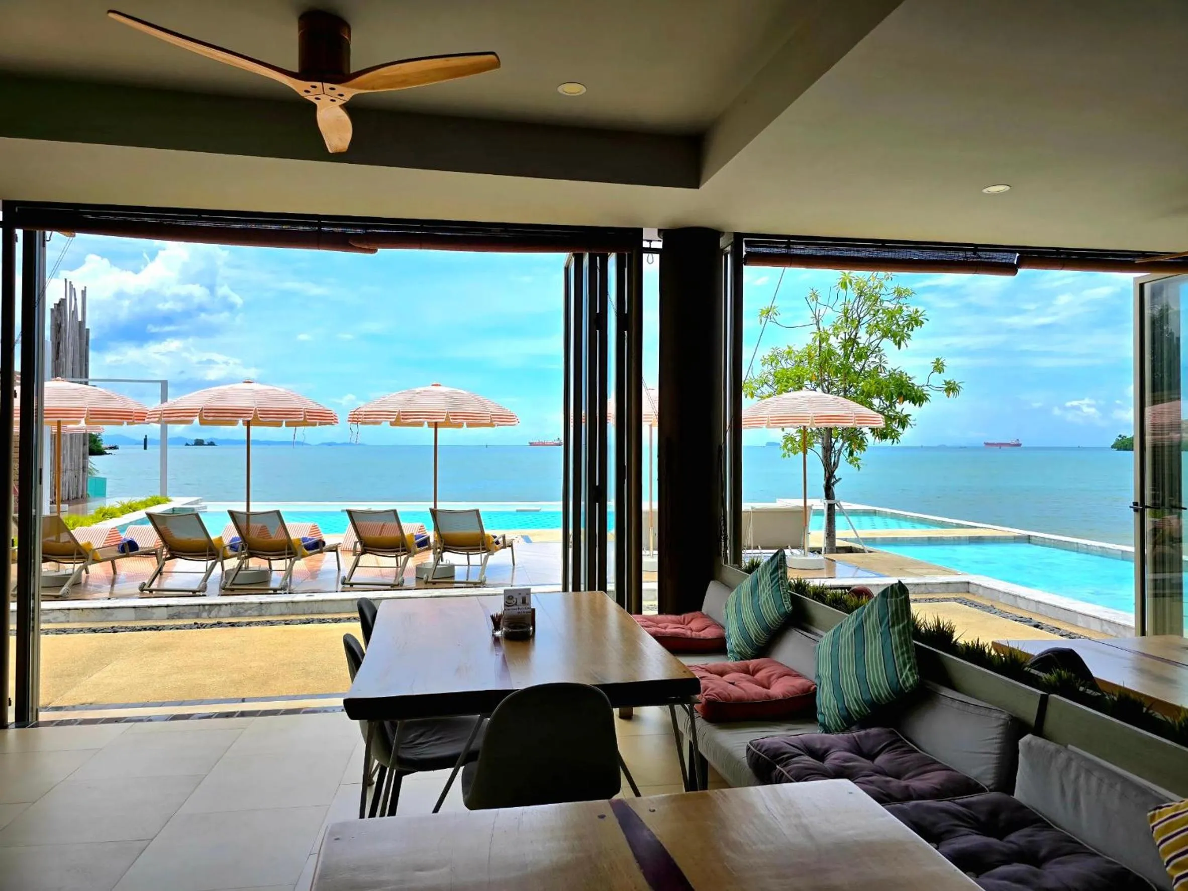Lobby or reception in Charcoal Panwa Beach Phuket