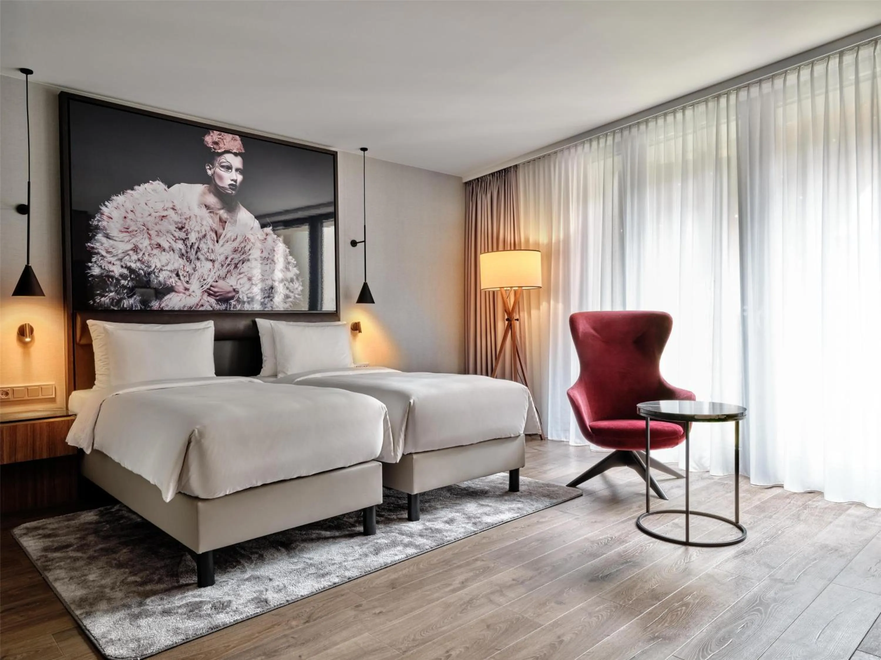 Bedroom, Bed in Radisson Collection Hotel, Berlin