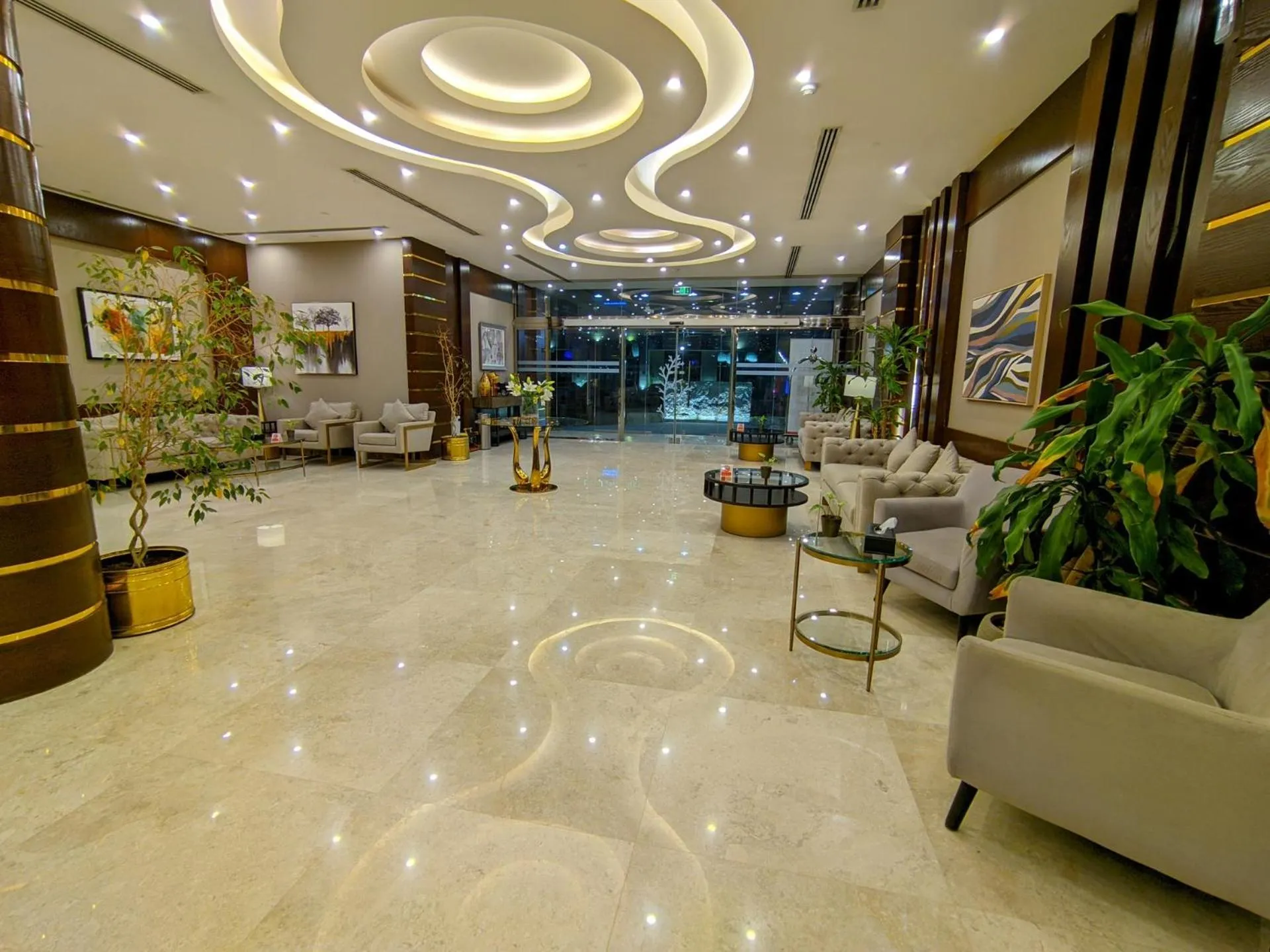 Lobby or reception in Coupard Hotel
