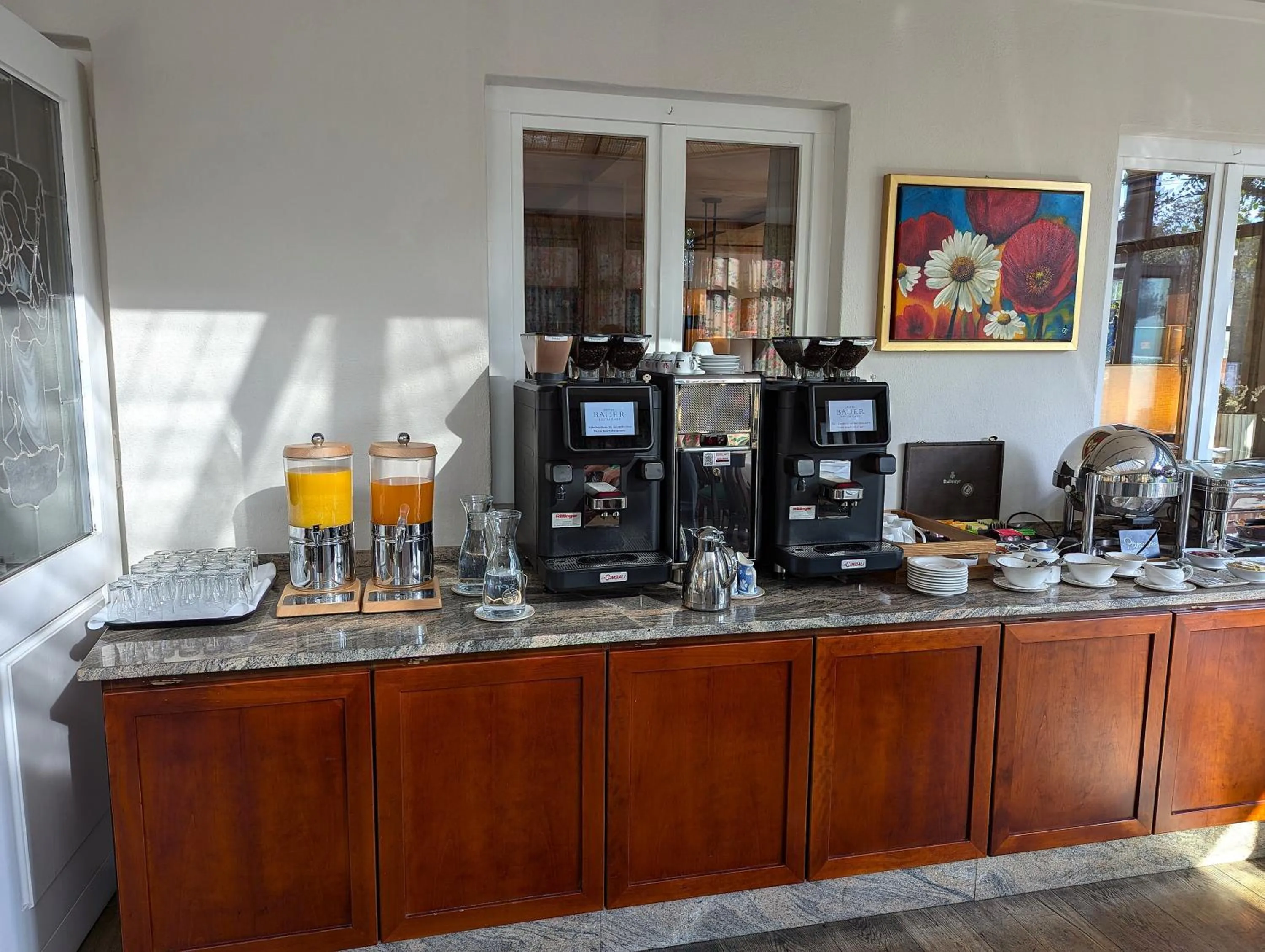 Breakfast in Bauer Hotel und Restaurant