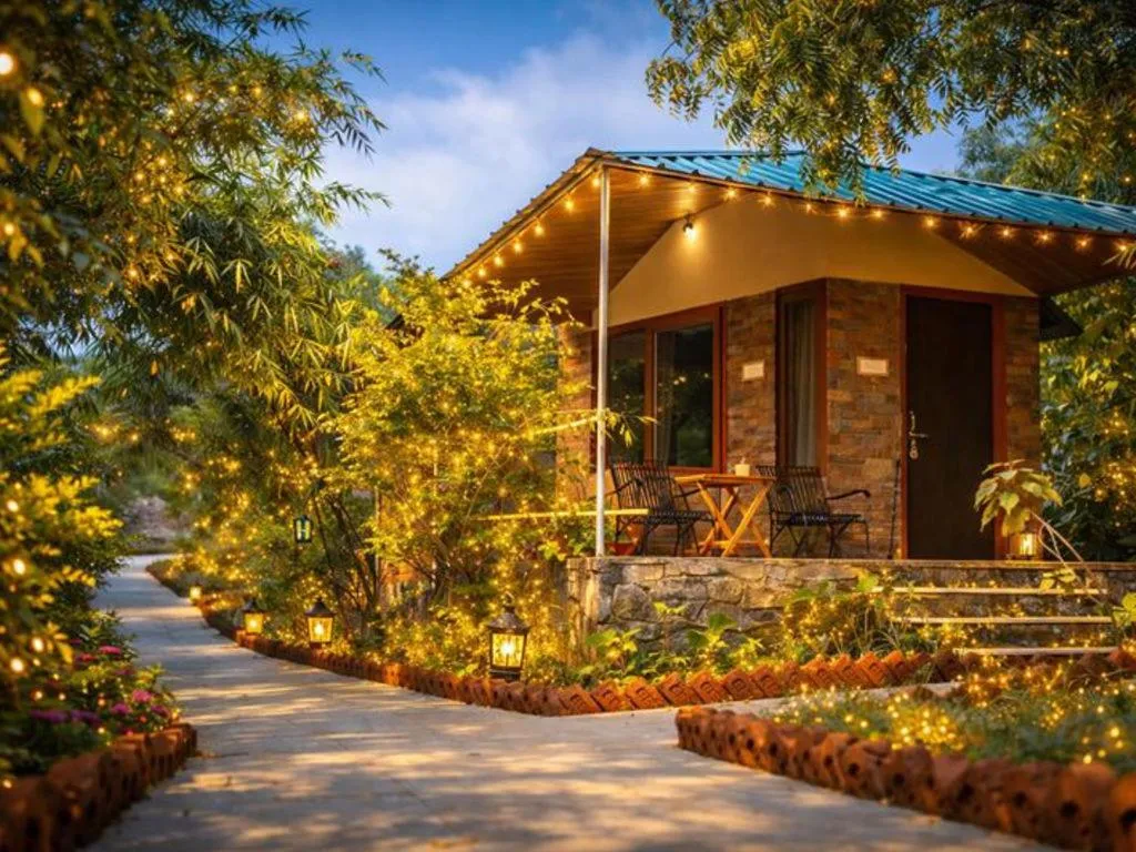 Balcony/Terrace in The Sky Imperial Jungle Camp Resort