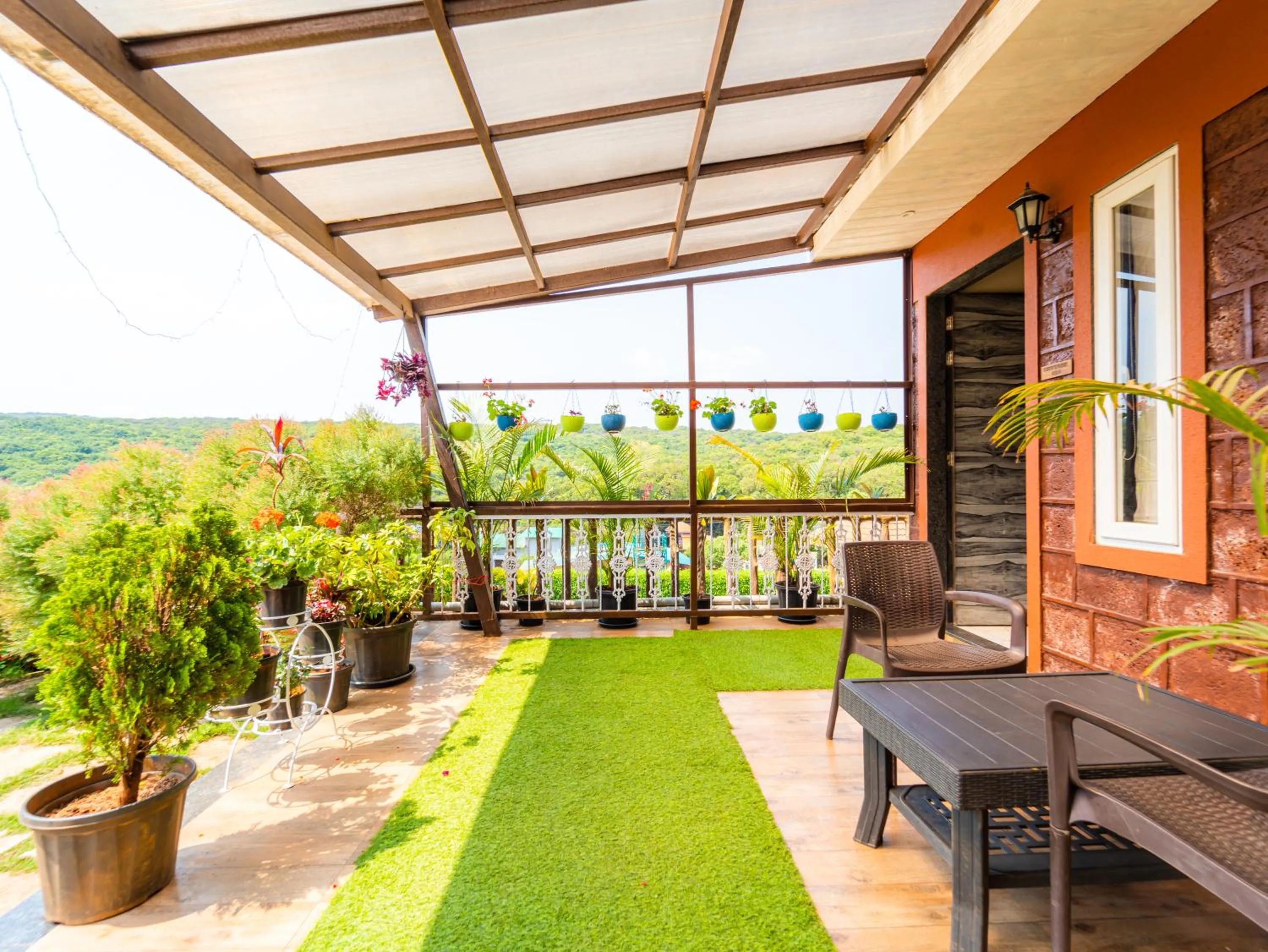 Patio in Red Button Resort