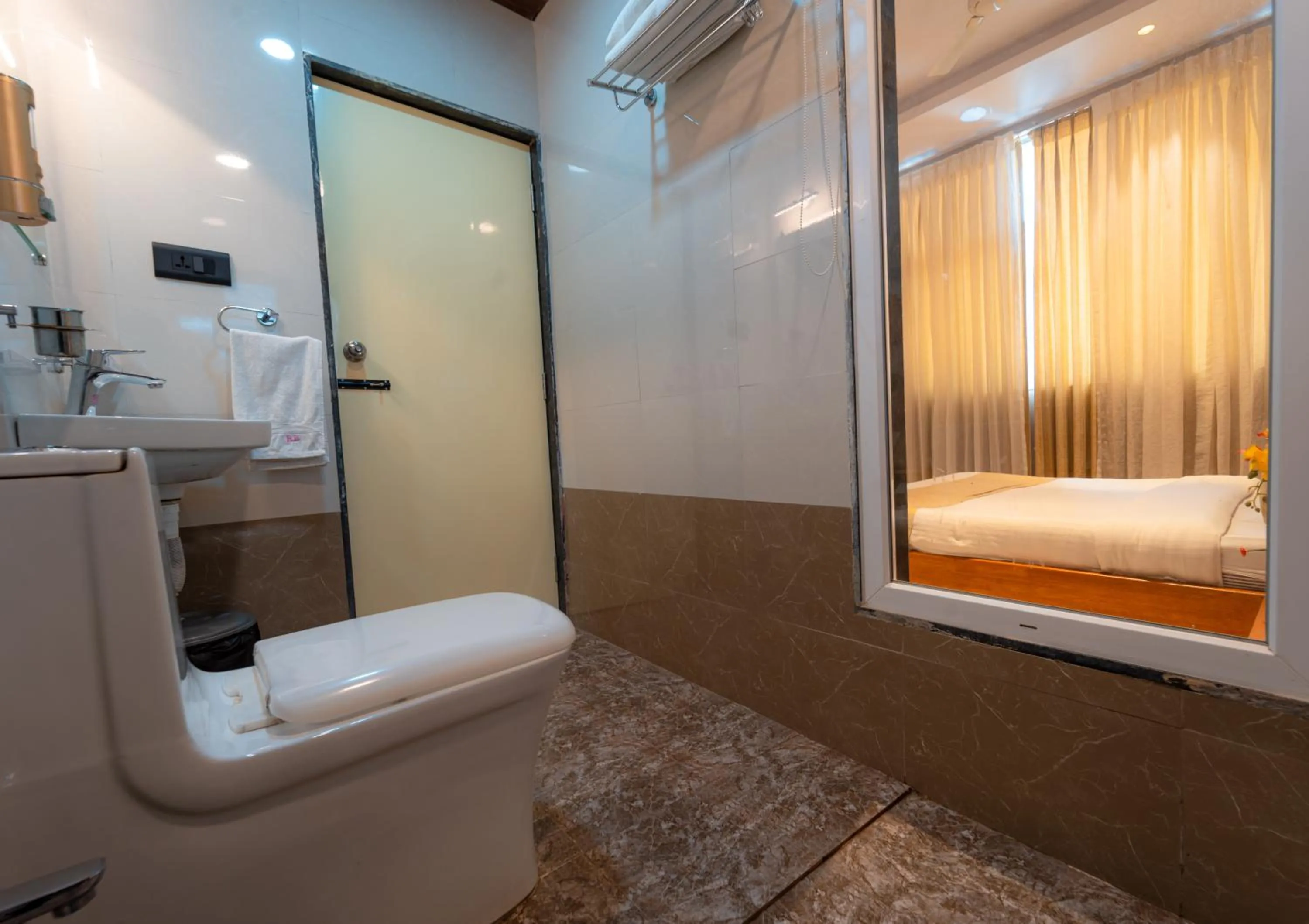 Shower in Red Button Resort