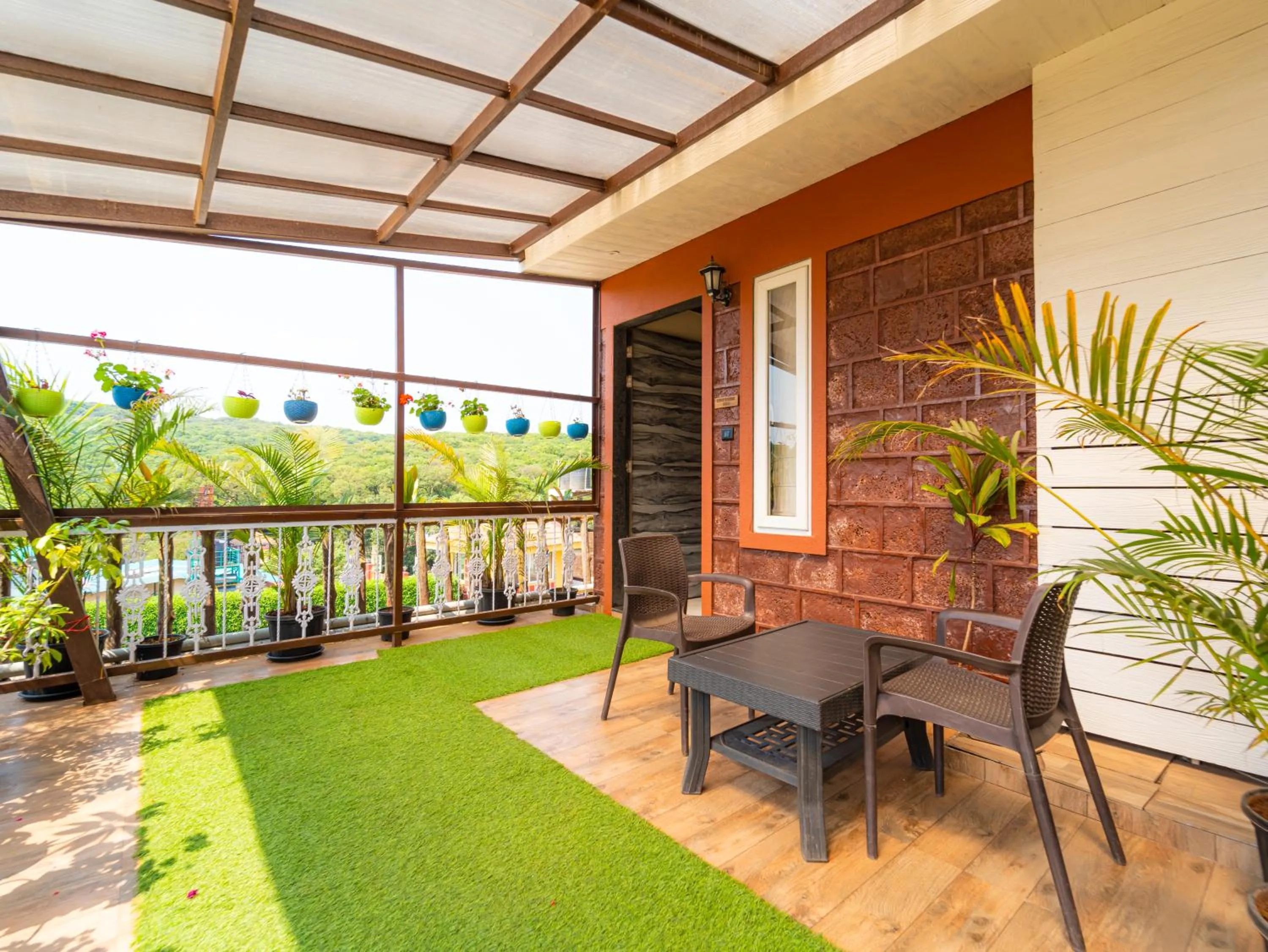 Patio in Red Button Resort