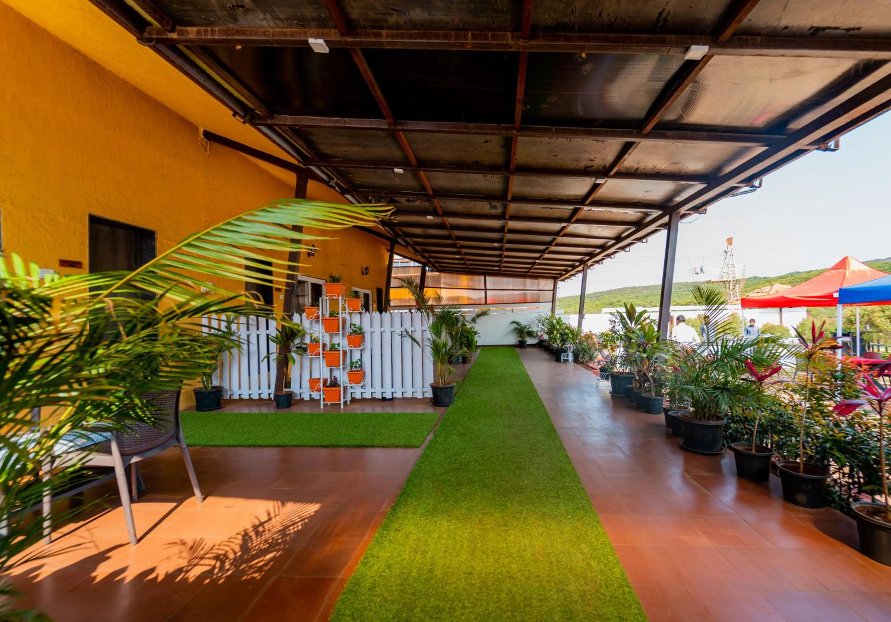 Garden in Red Button Resort