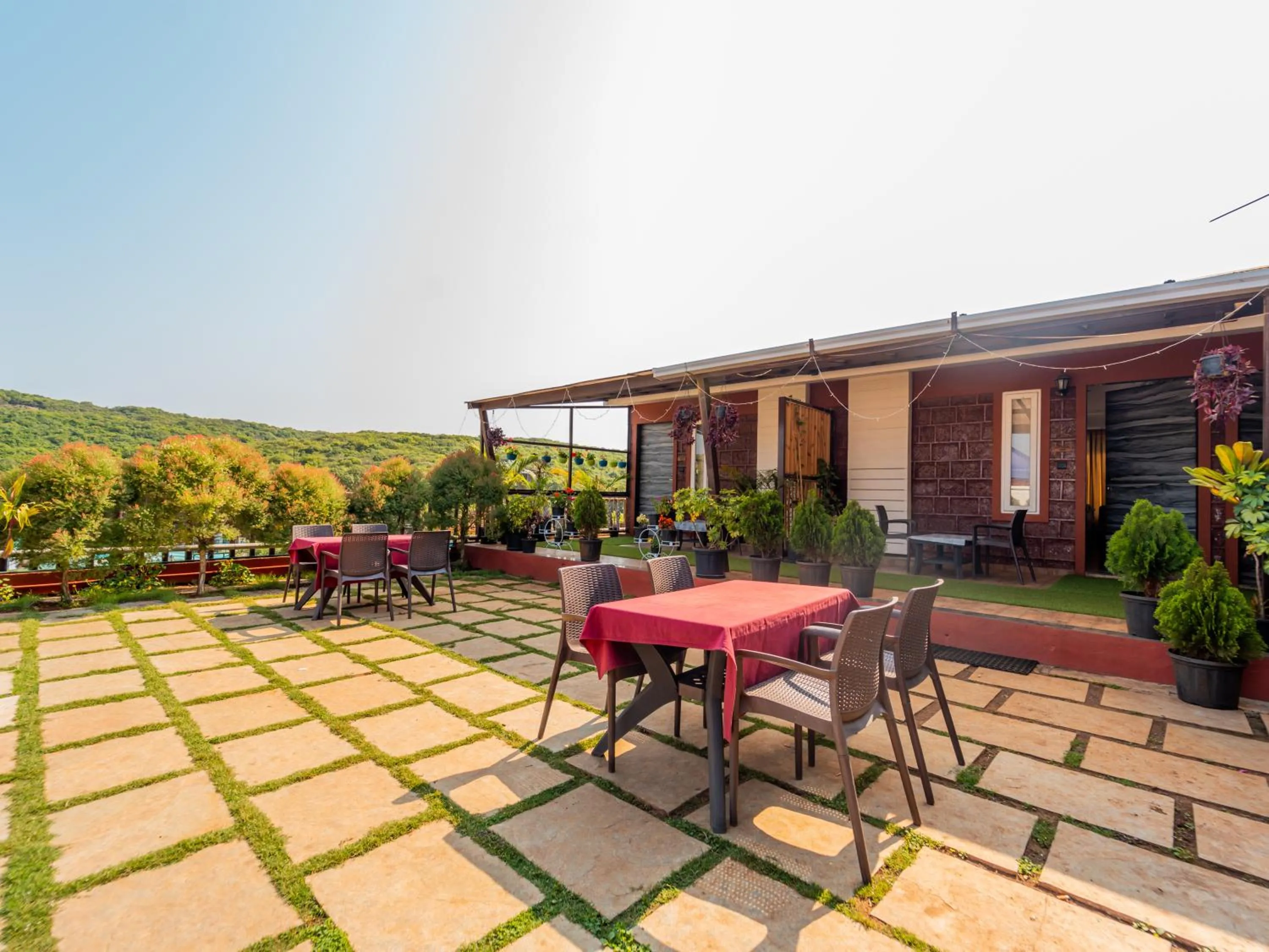 Property building in Red Button Resort