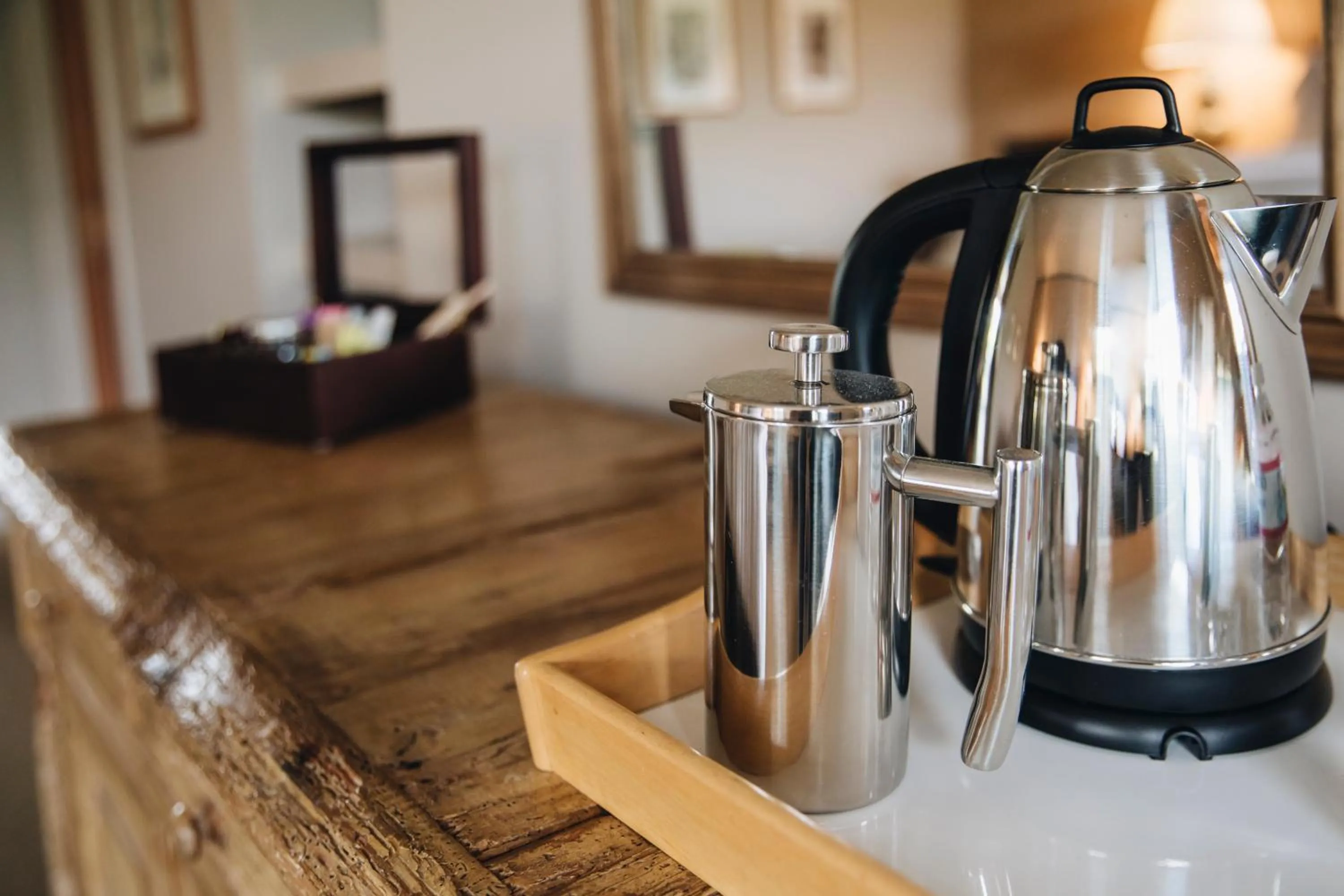 Coffee/tea facilities in Seven Branches Venue and Inn