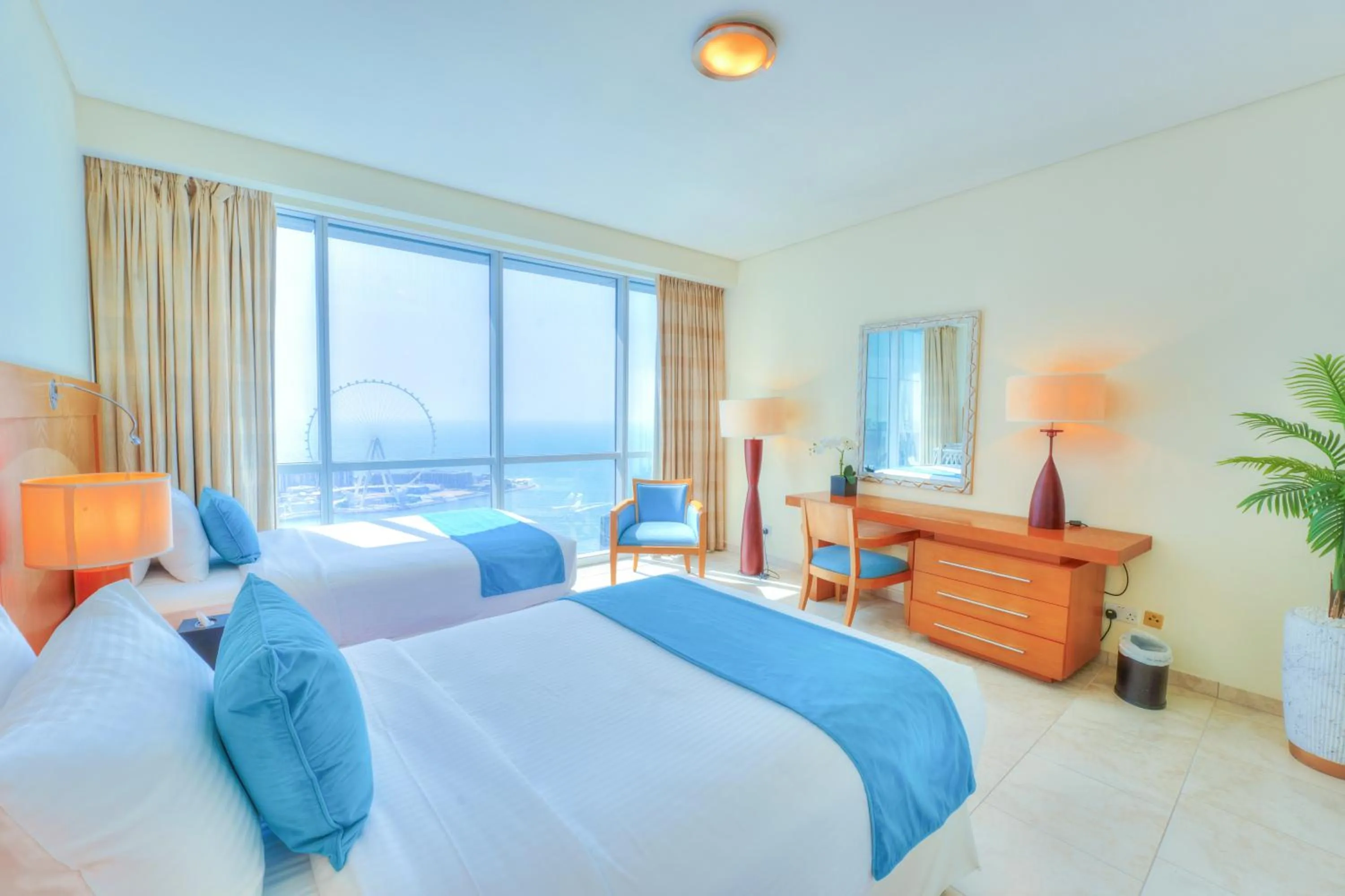 Bed in Blue Beach Tower The Walk JBR