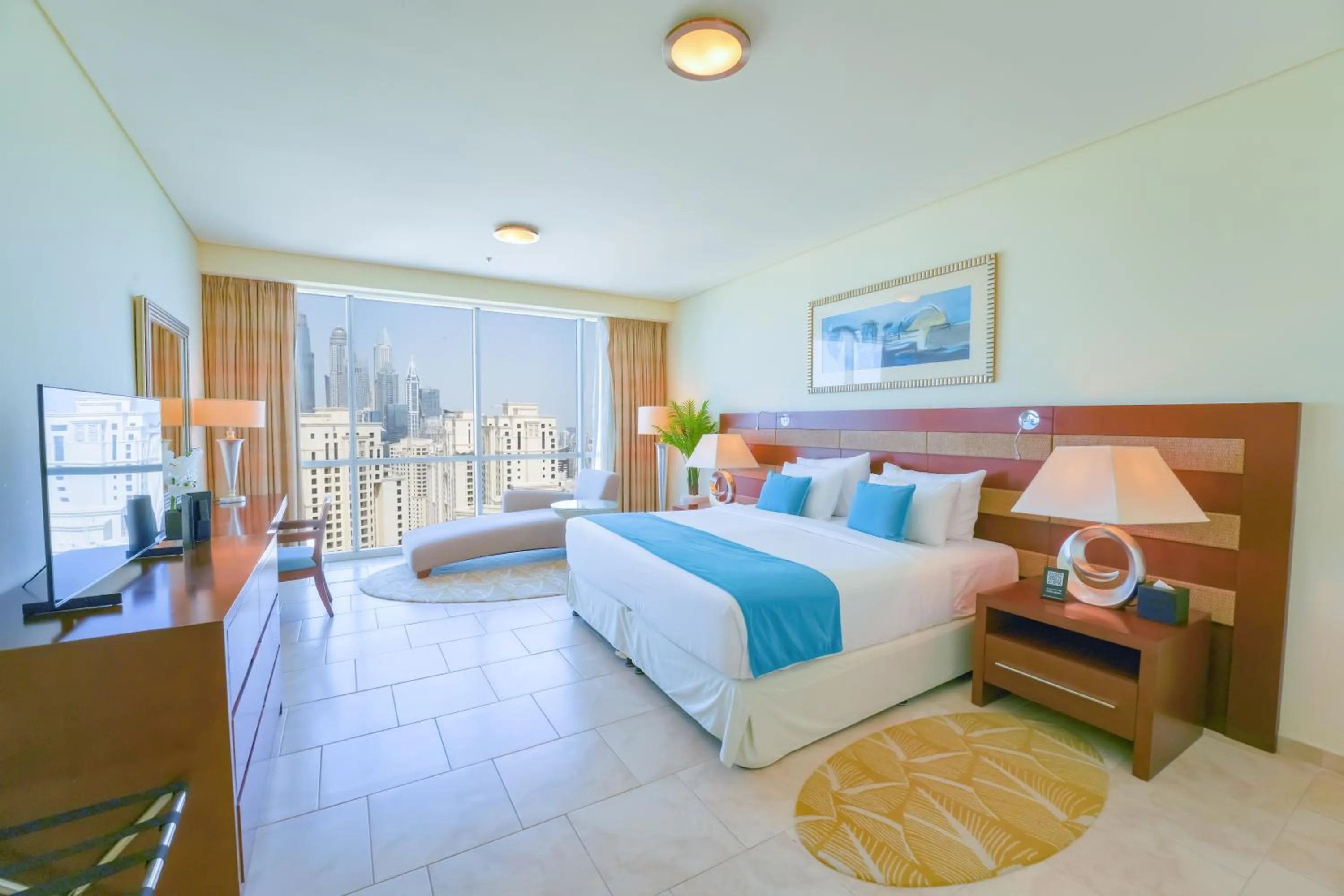 Bed in Blue Beach Tower The Walk JBR