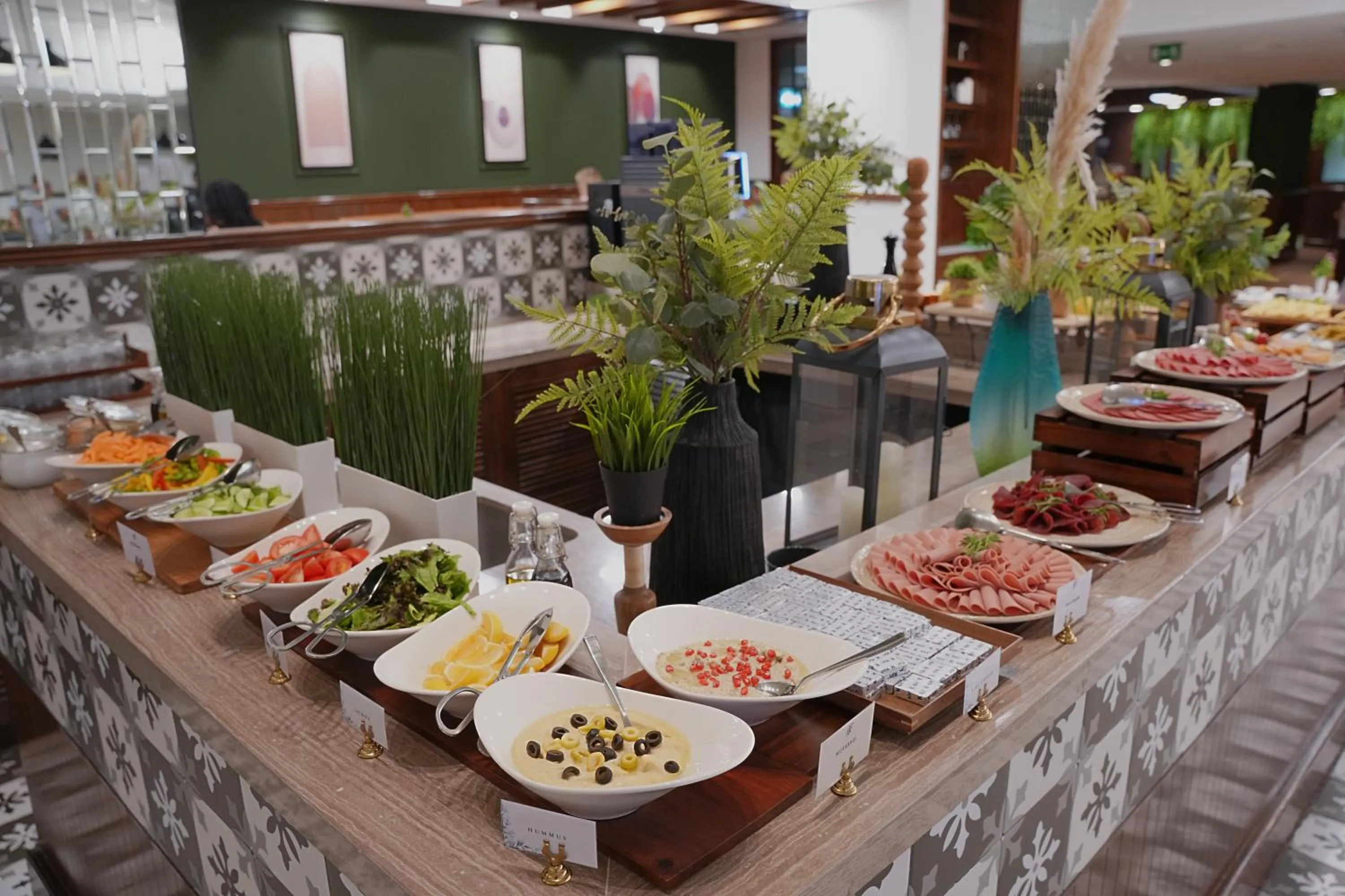 Food and drinks in Blue Beach Tower The Walk JBR