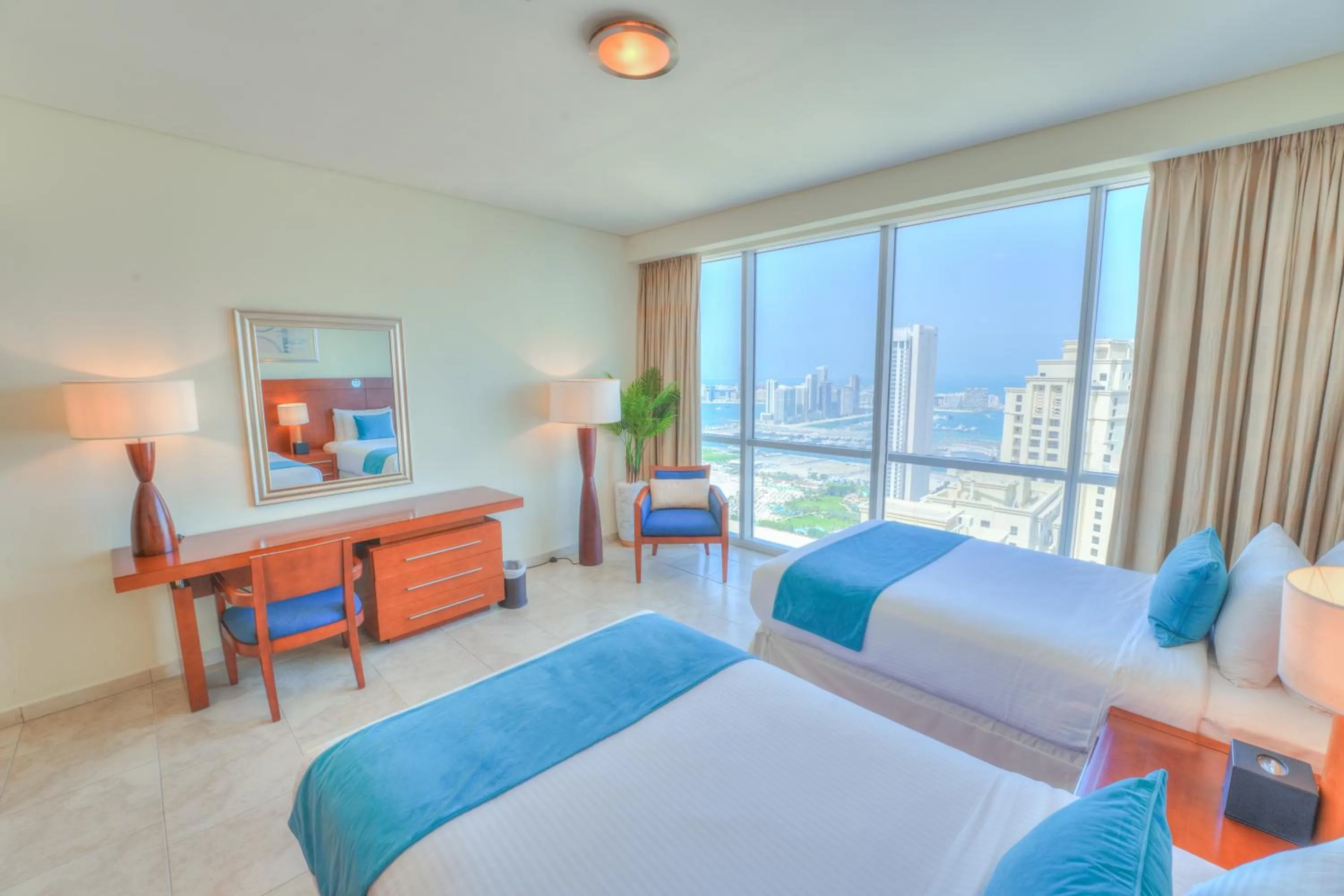 Bed in Blue Beach Tower The Walk JBR