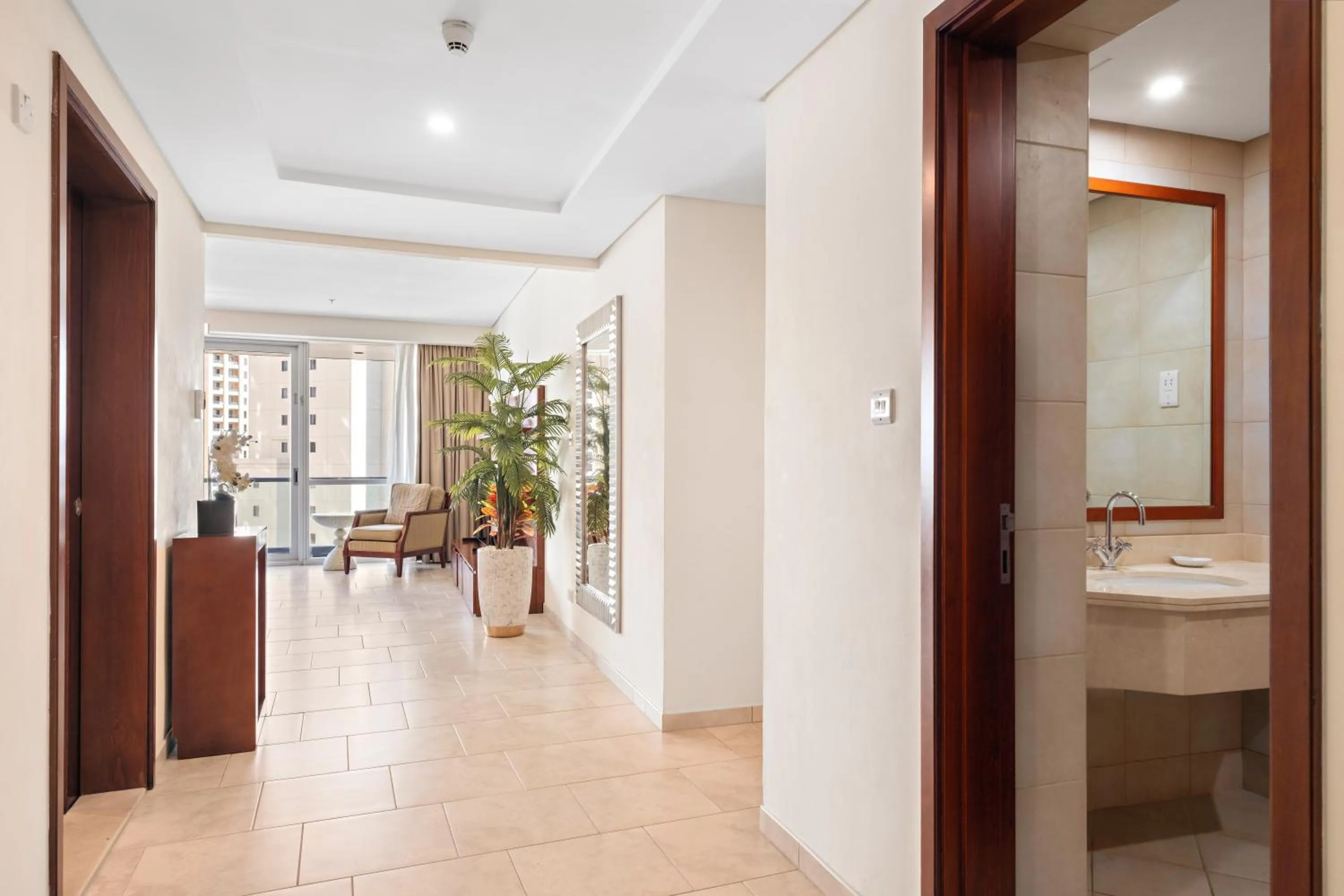 Living room in Blue Beach Tower The Walk JBR