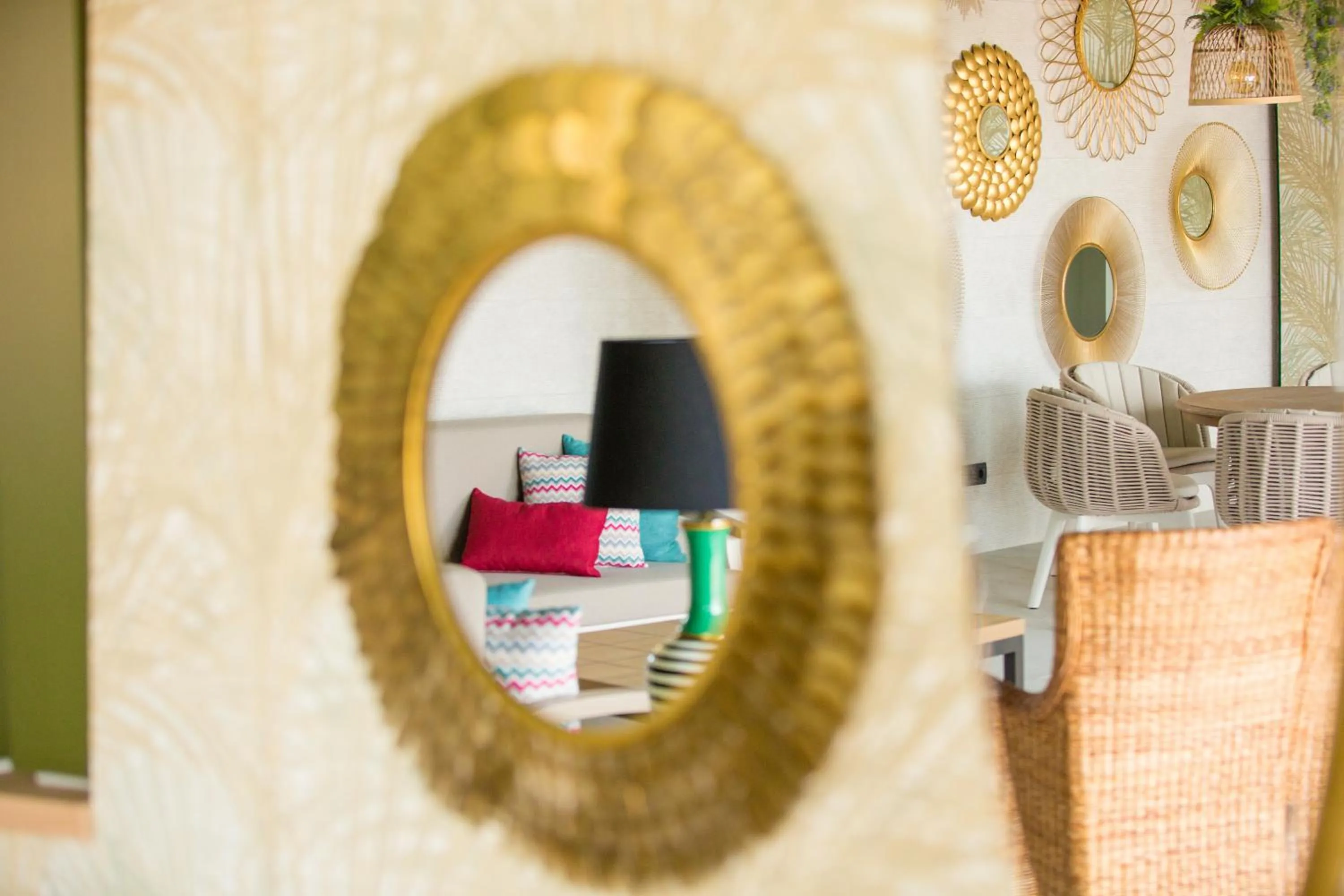 Lobby or reception in Amadores Beach Apartments