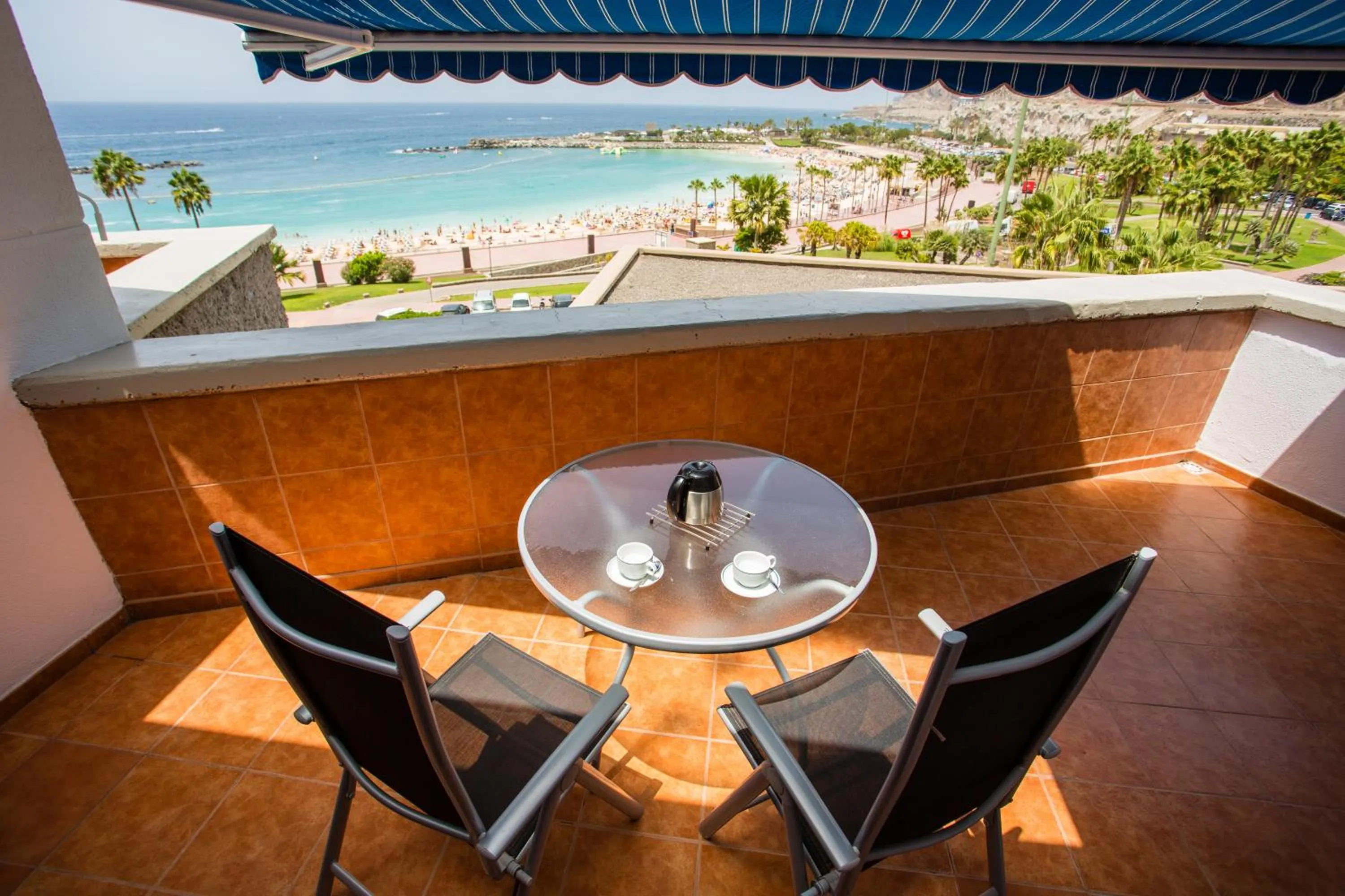 Balcony/Terrace in Amadores Beach Apartments