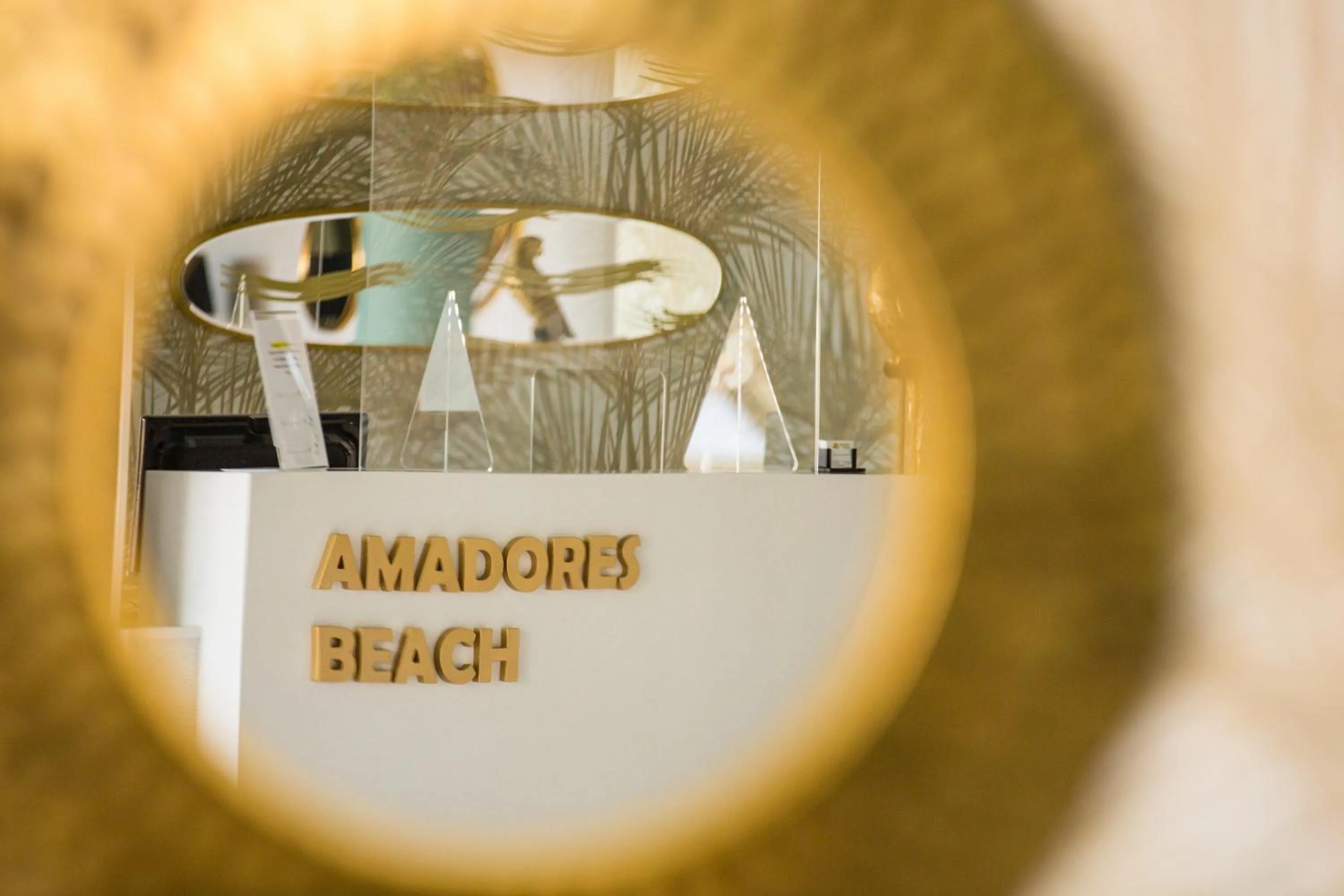 Lobby or reception in Amadores Beach Apartments