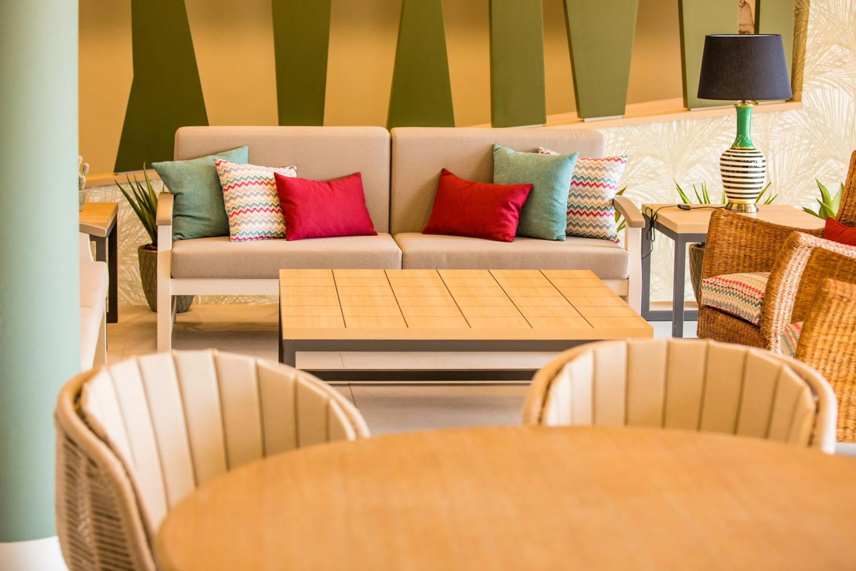 Lobby or reception in Amadores Beach Apartments