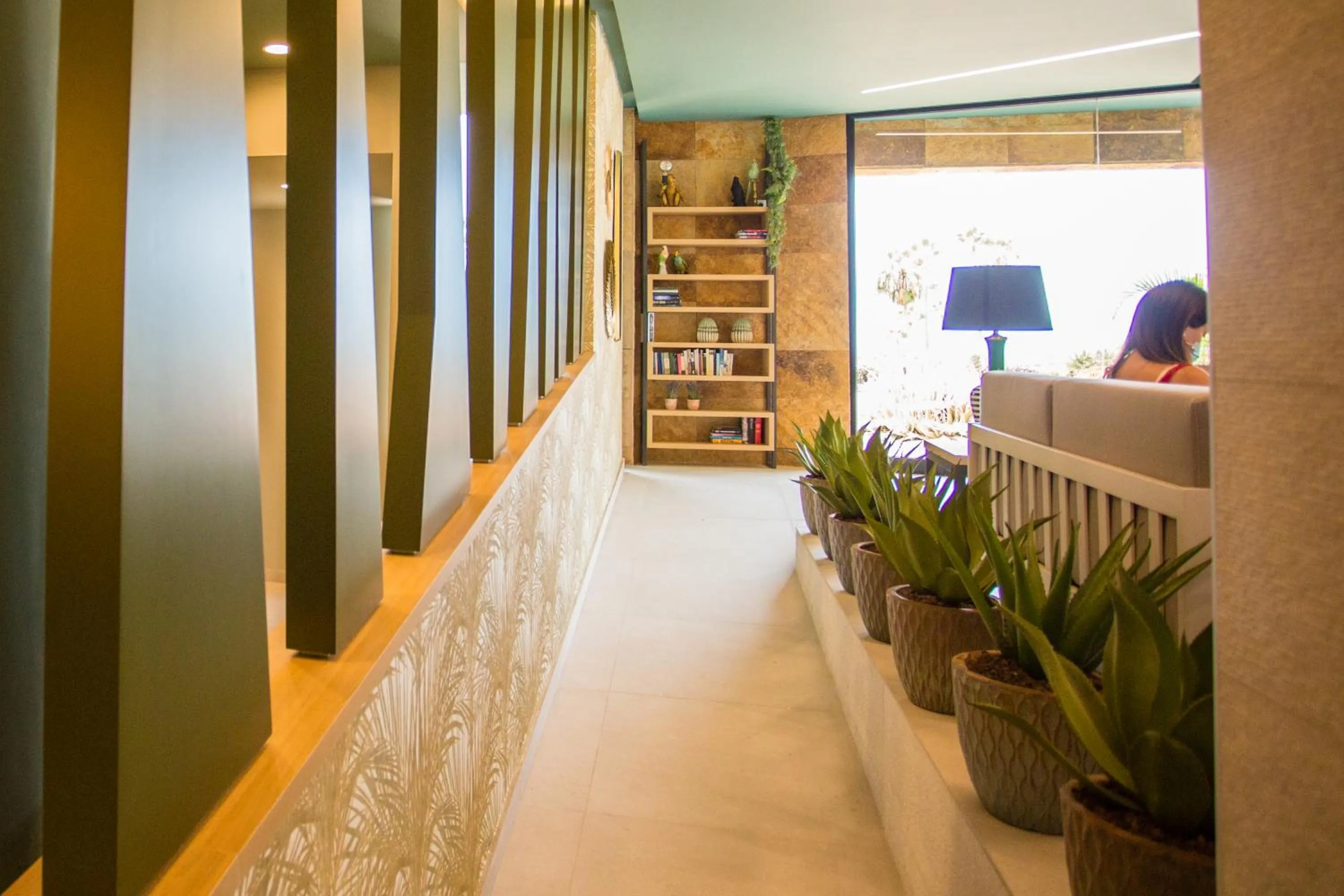 Lobby or reception in Amadores Beach Apartments