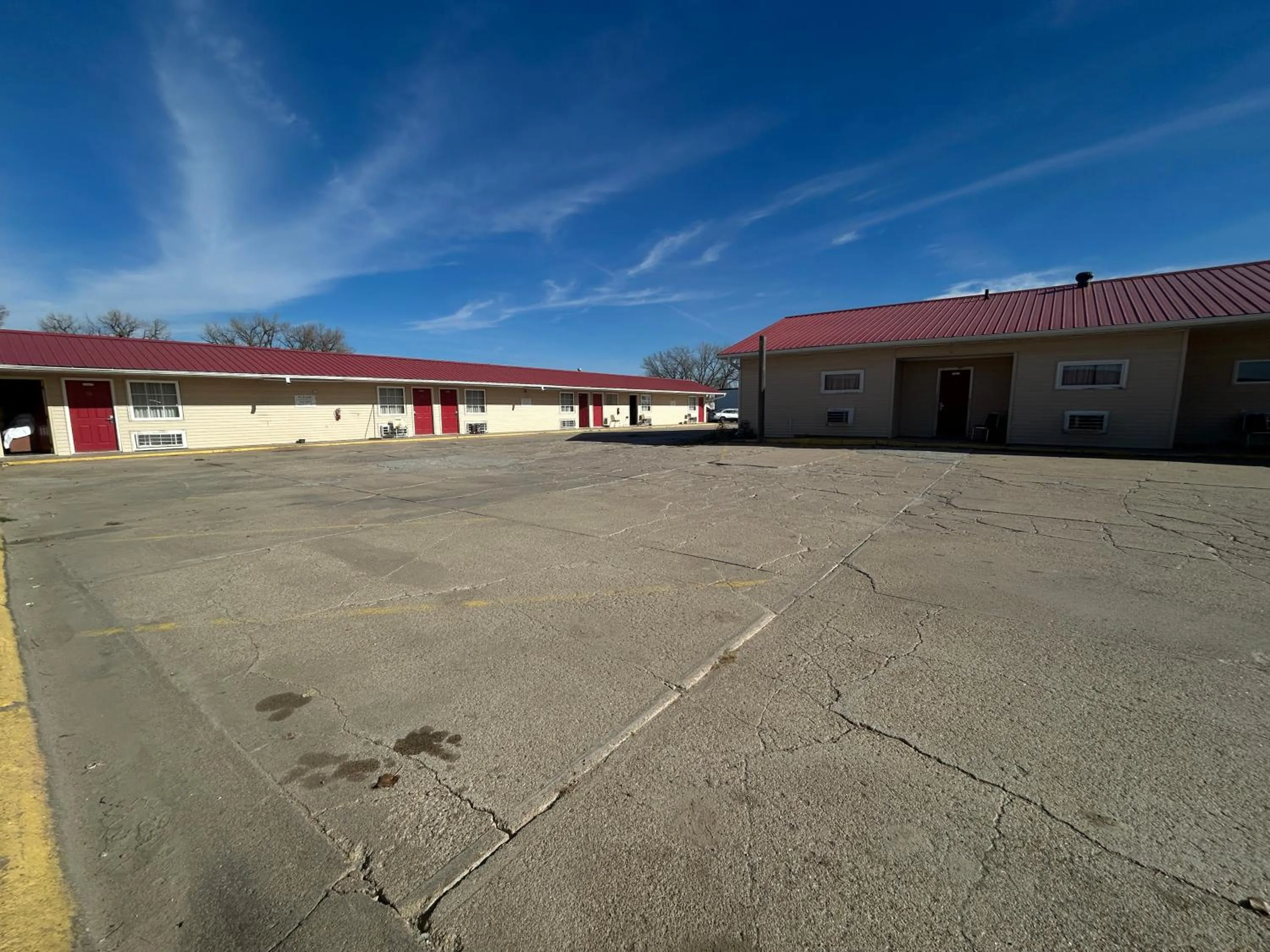 Property building in Big 12 Motel Broken Bow NE