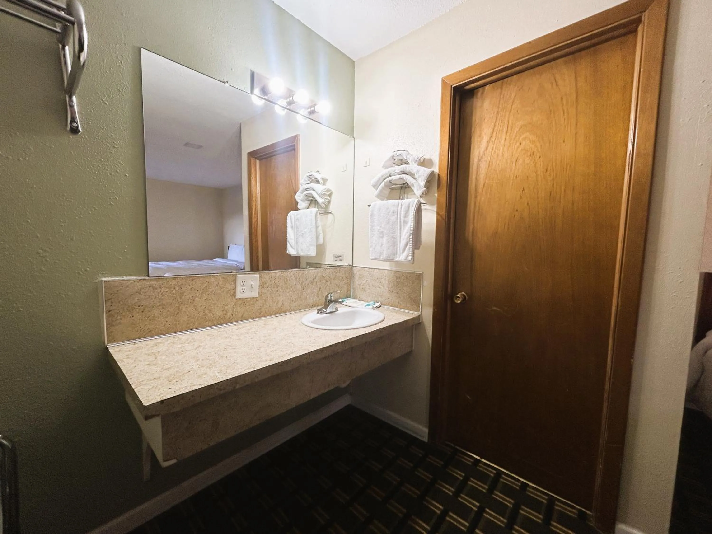 Bathroom in Big 12 Motel Broken Bow NE