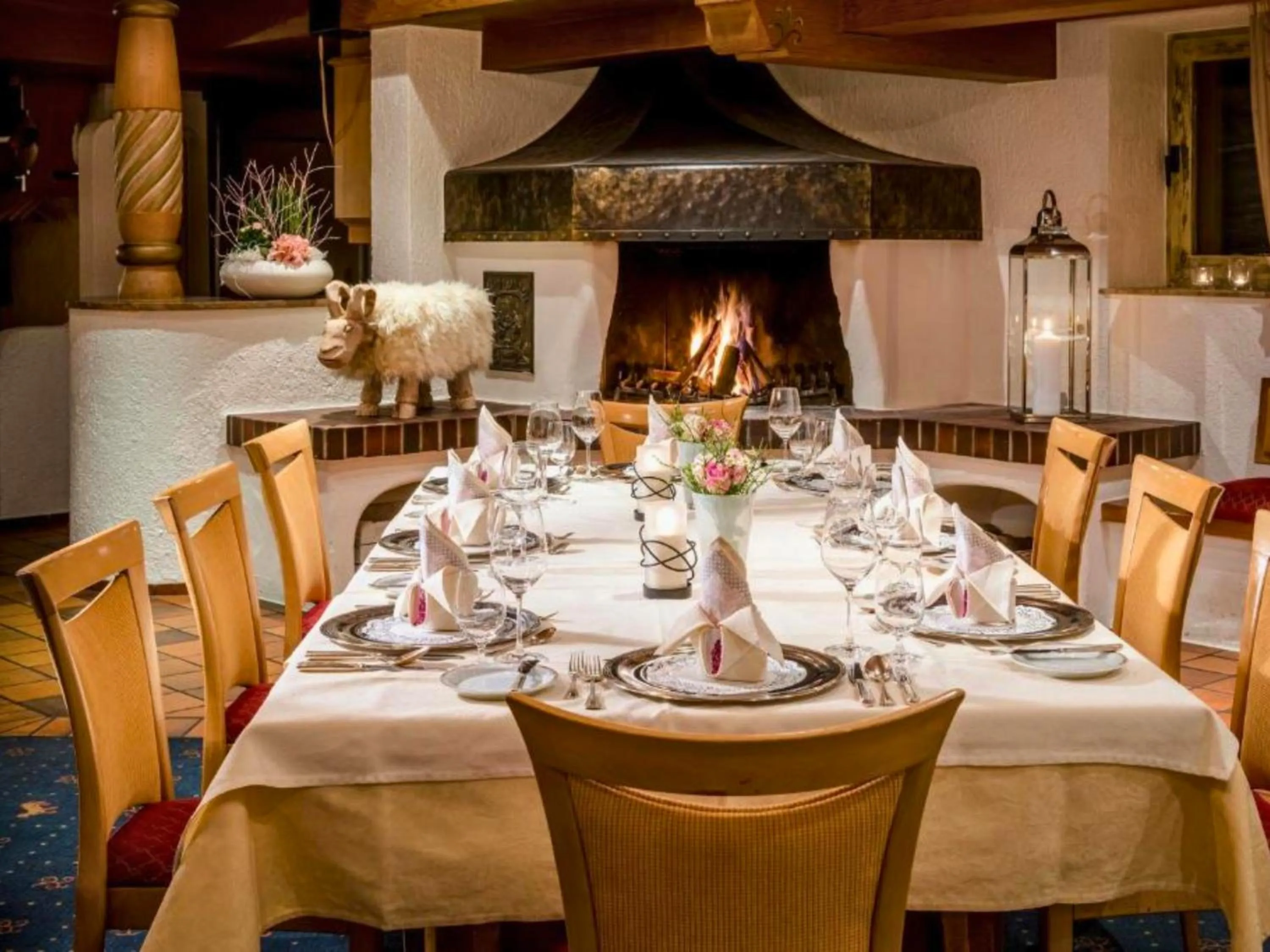 Food and drinks in Hotel Lamm