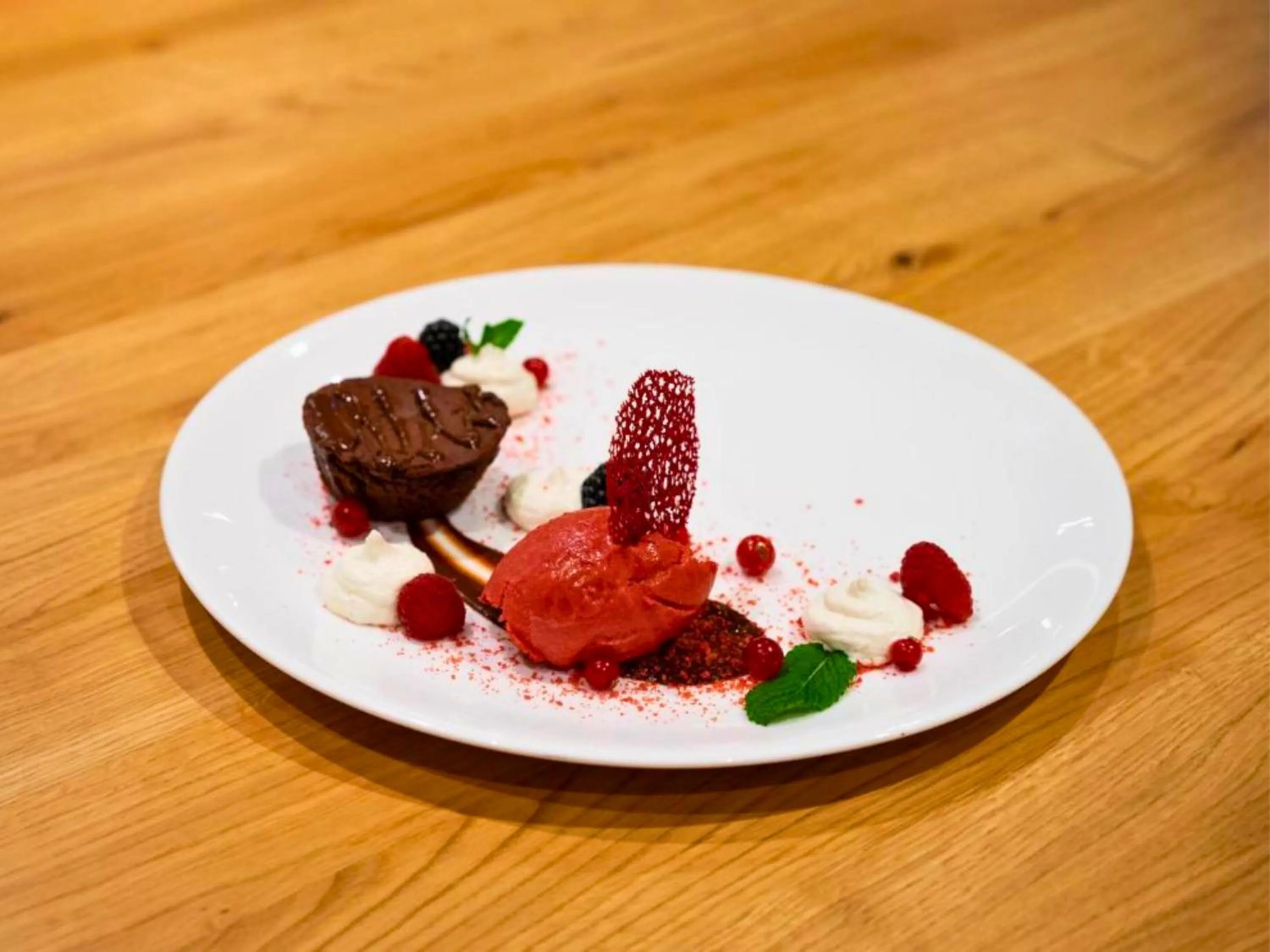 Food and drinks in Hotel Lamm