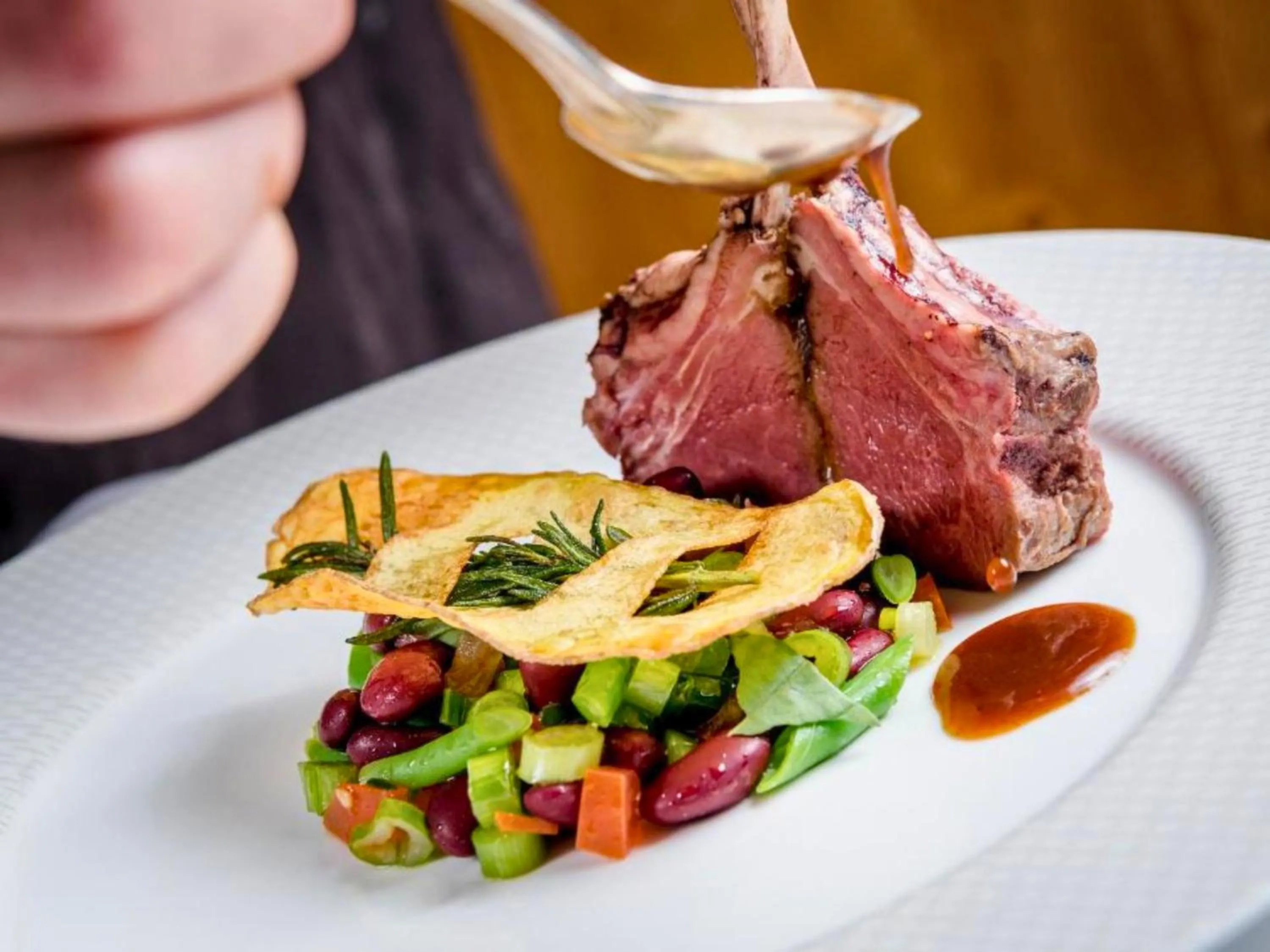 Food and drinks in Hotel Lamm