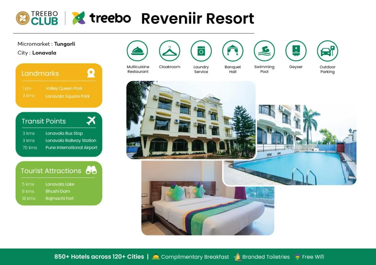 Treebo Reveniir Resort with Pool