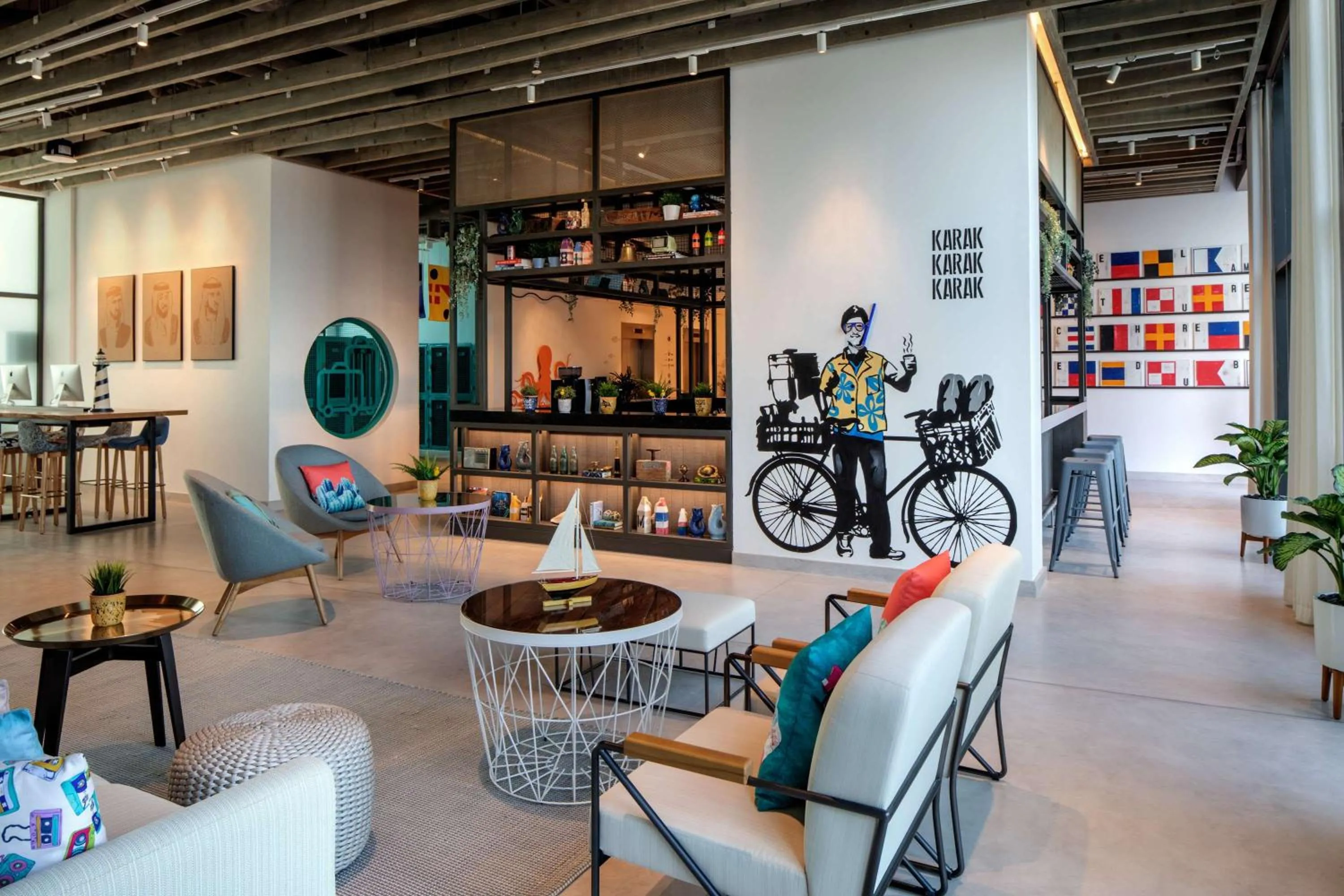 Property building in Rove La Mer Beach, Jumeirah