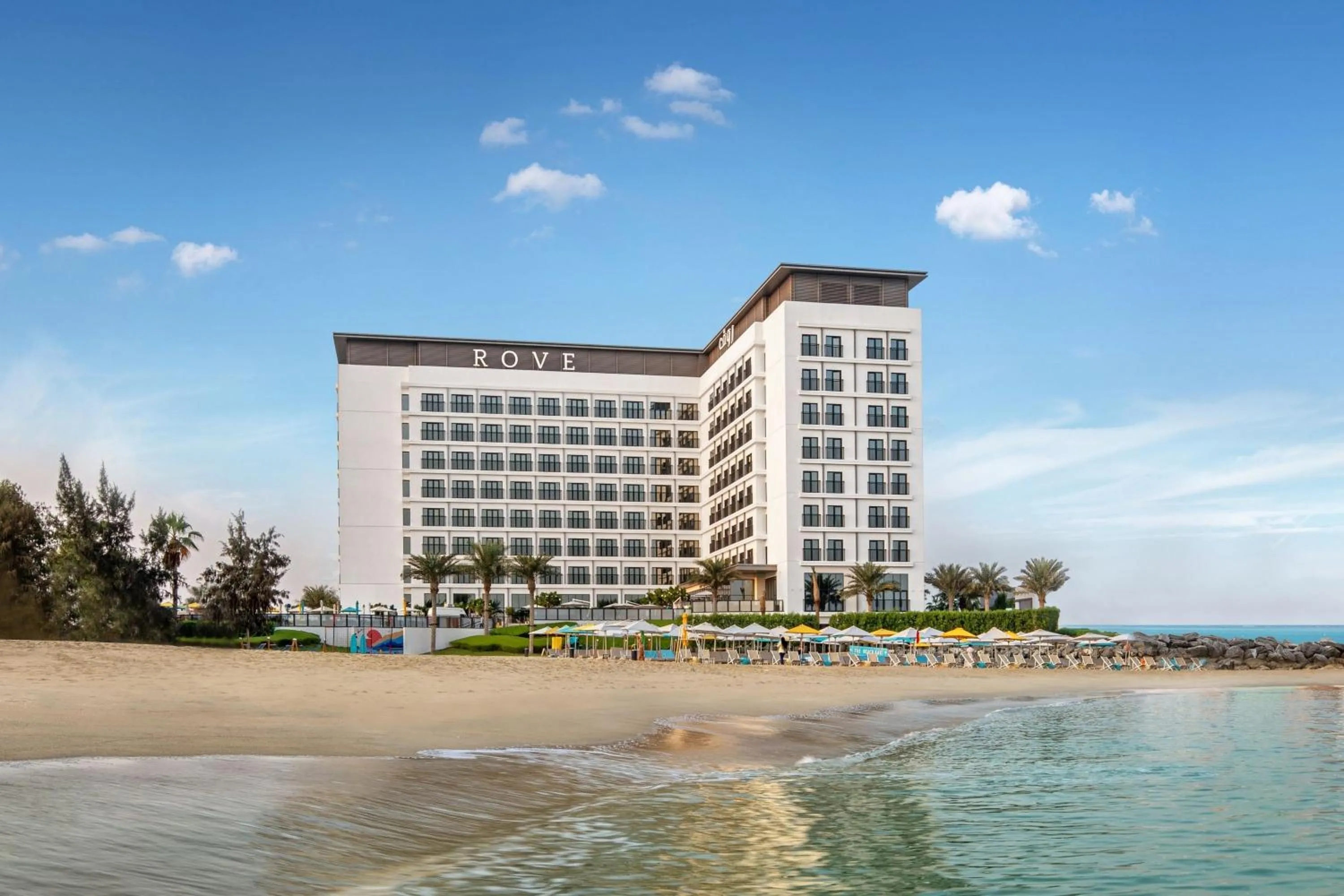 Property building in Rove La Mer Beach, Jumeirah