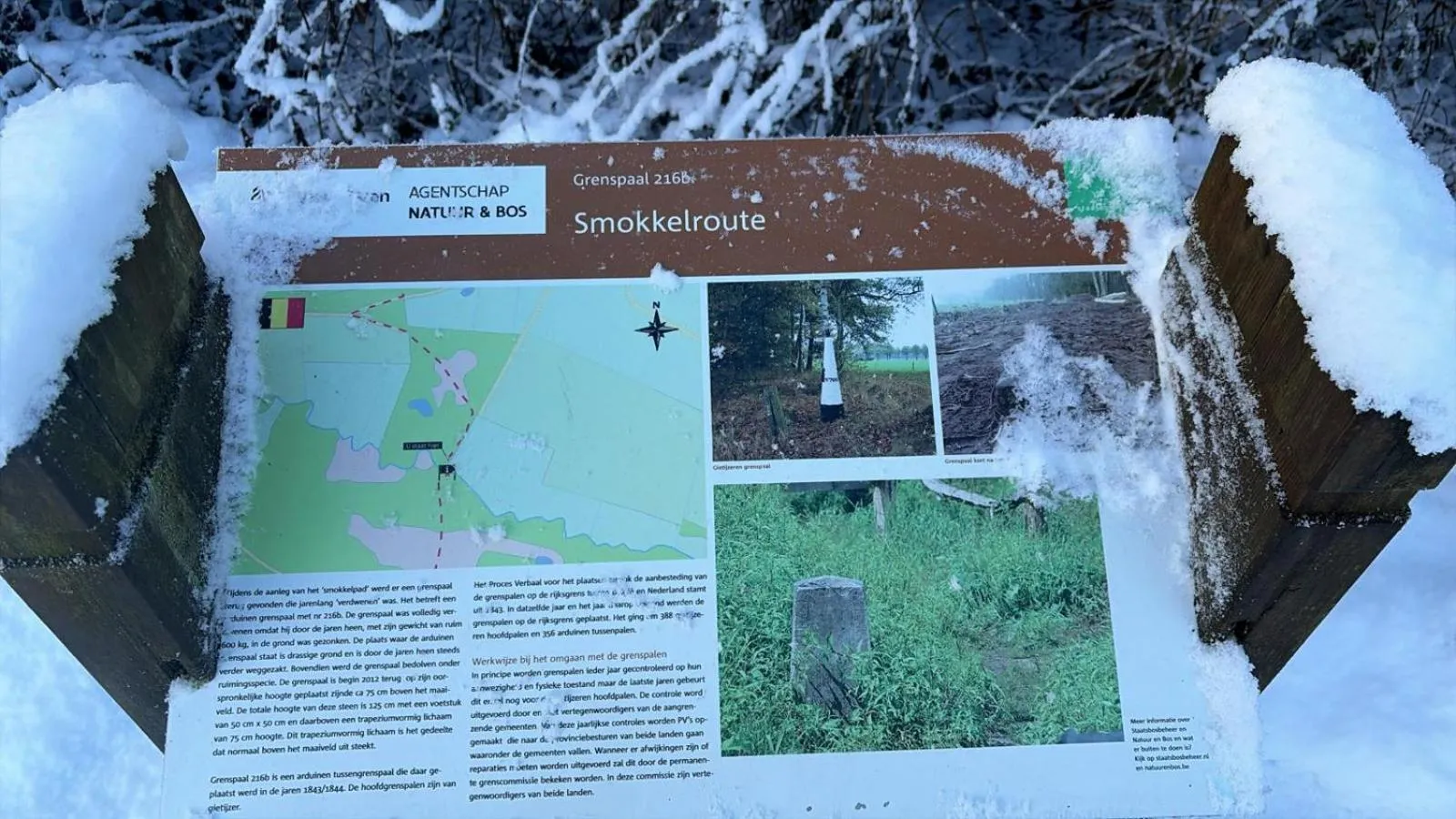 Hiking in B&B 't Mjeels Pierke