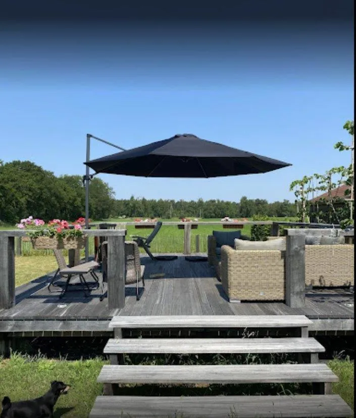 View (from property/room) in B&B 't Mjeels Pierke