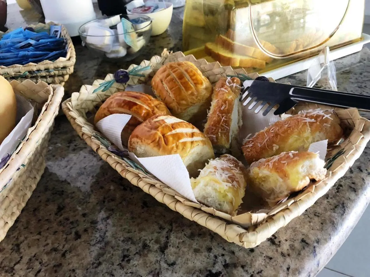 Continental breakfast in Villa Solarium Pousada