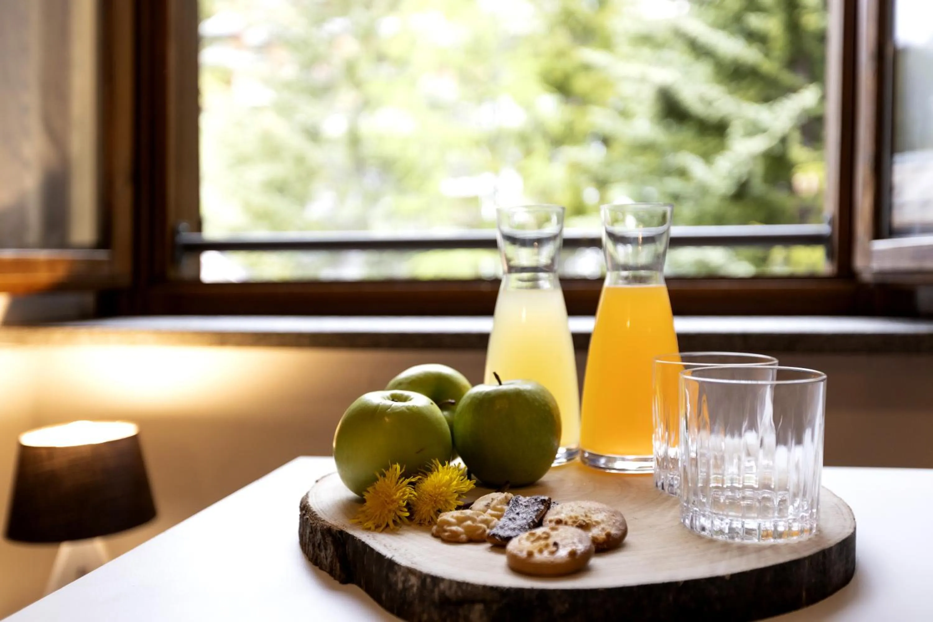 Food and drinks in Aparthotel Claviere