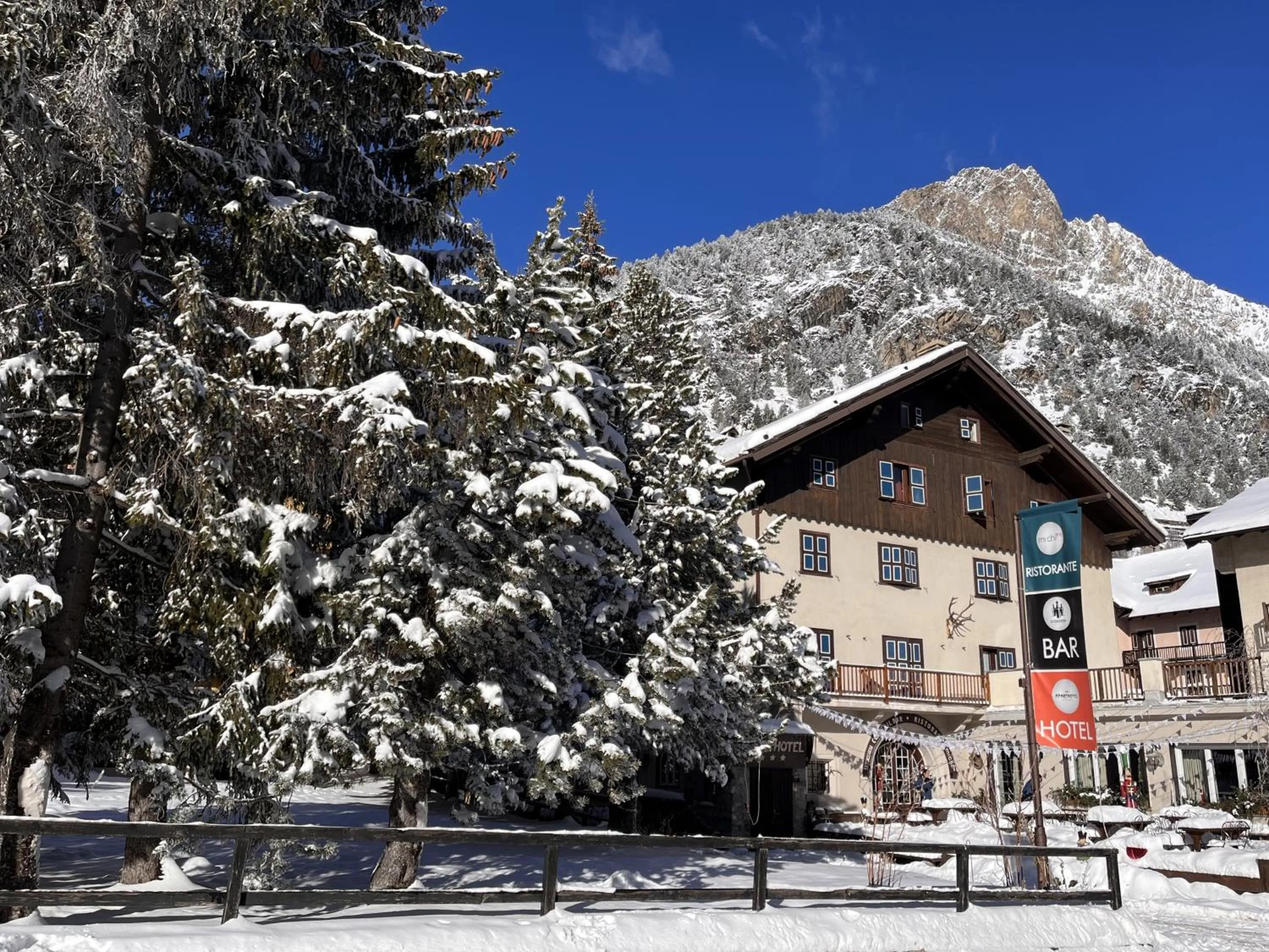 Property building in Aparthotel Claviere