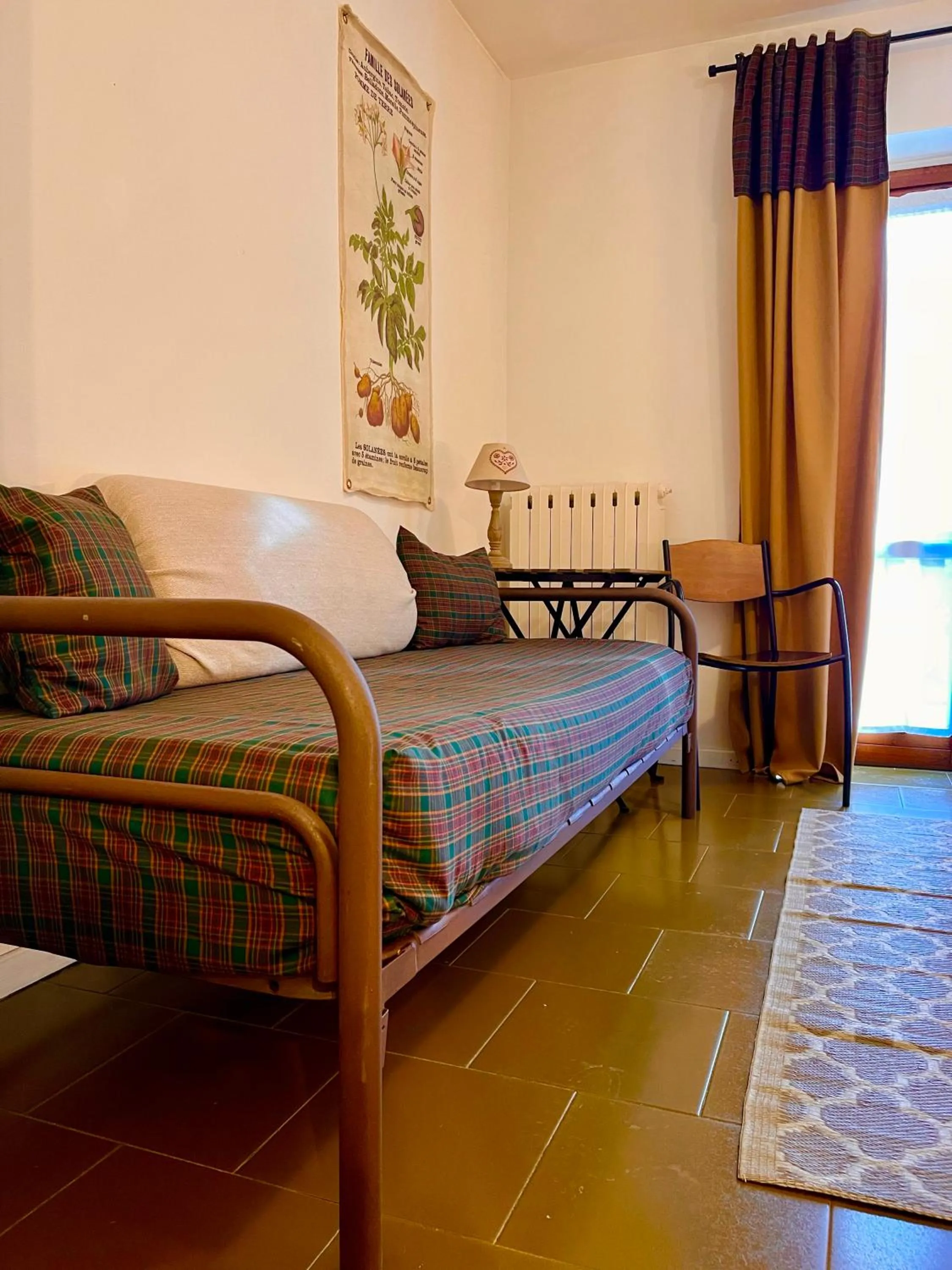 Bed in Aparthotel Claviere